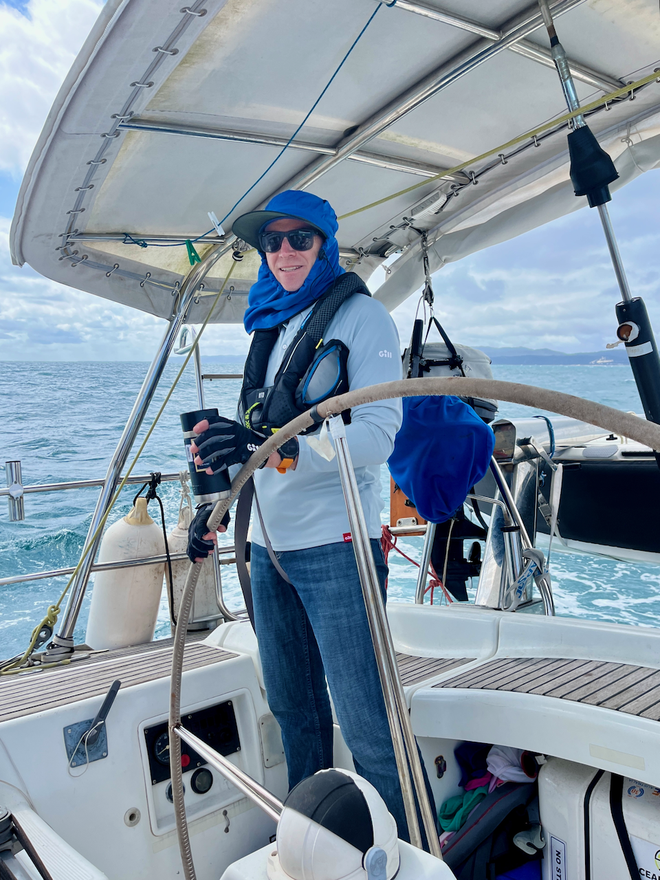 Fun sail home