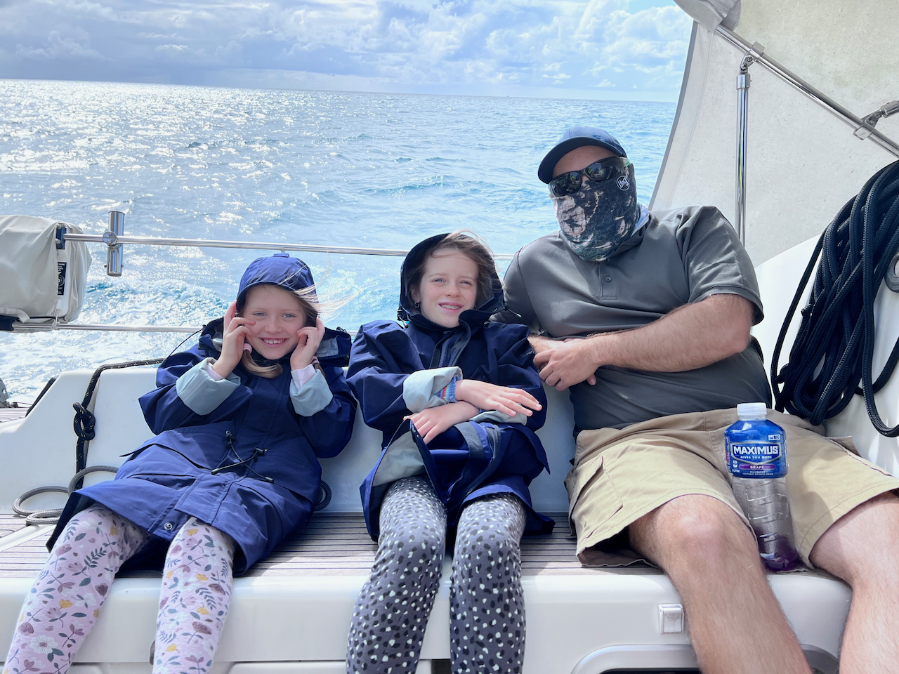 Uncle Scott and the girls!