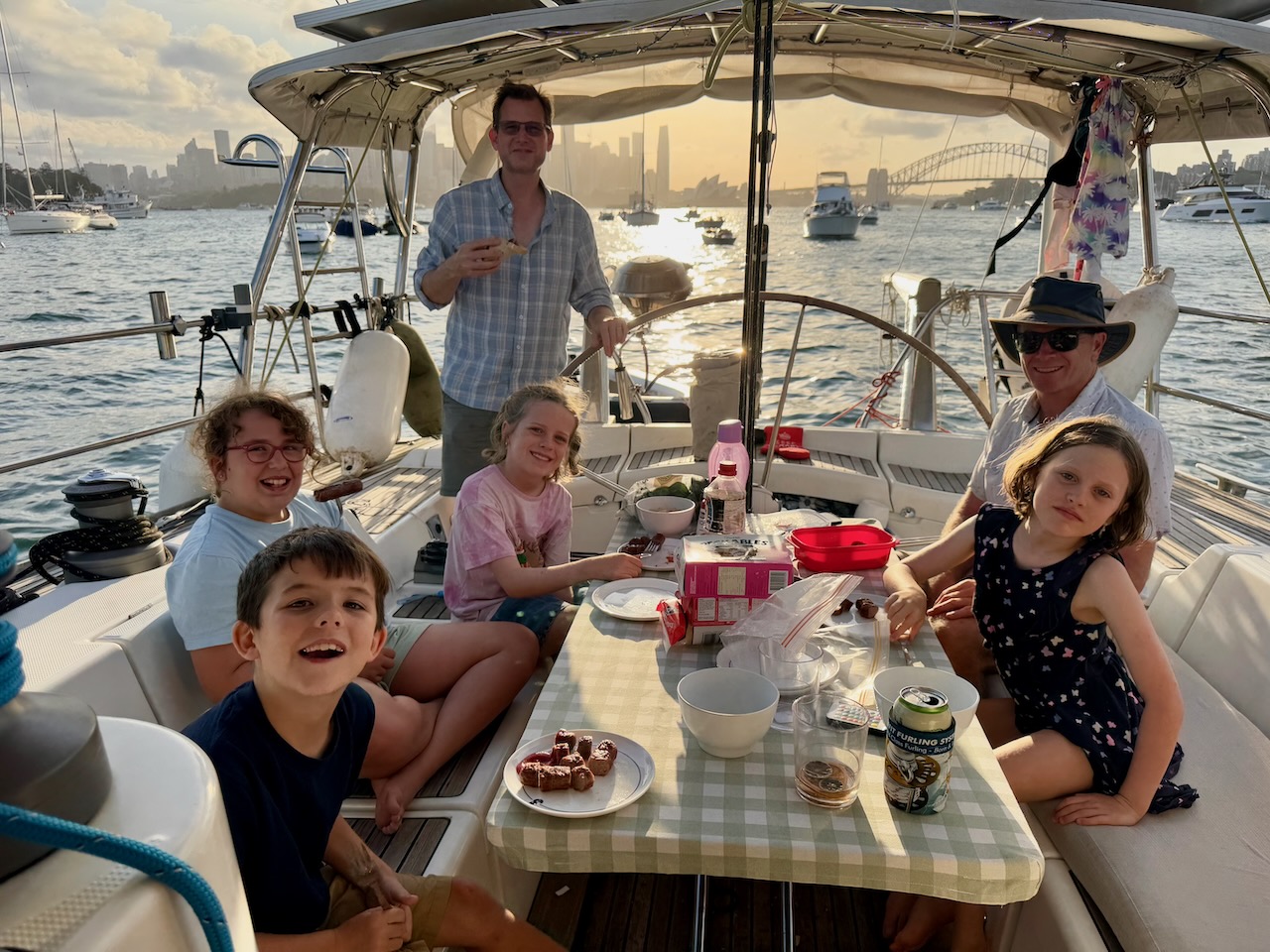 Last kids dinner / our sip's 'n dips for '24