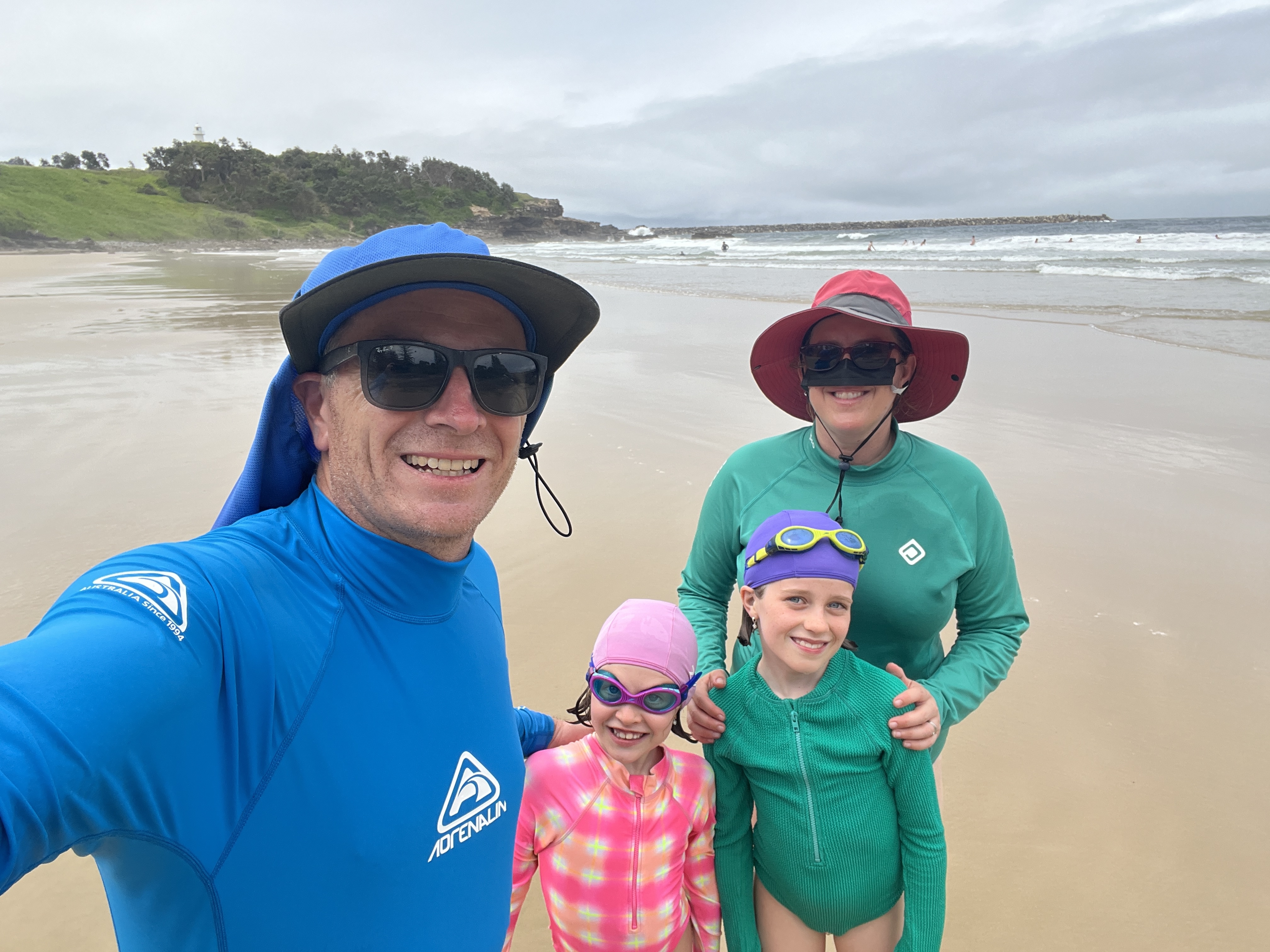 Lots of fun in the waves