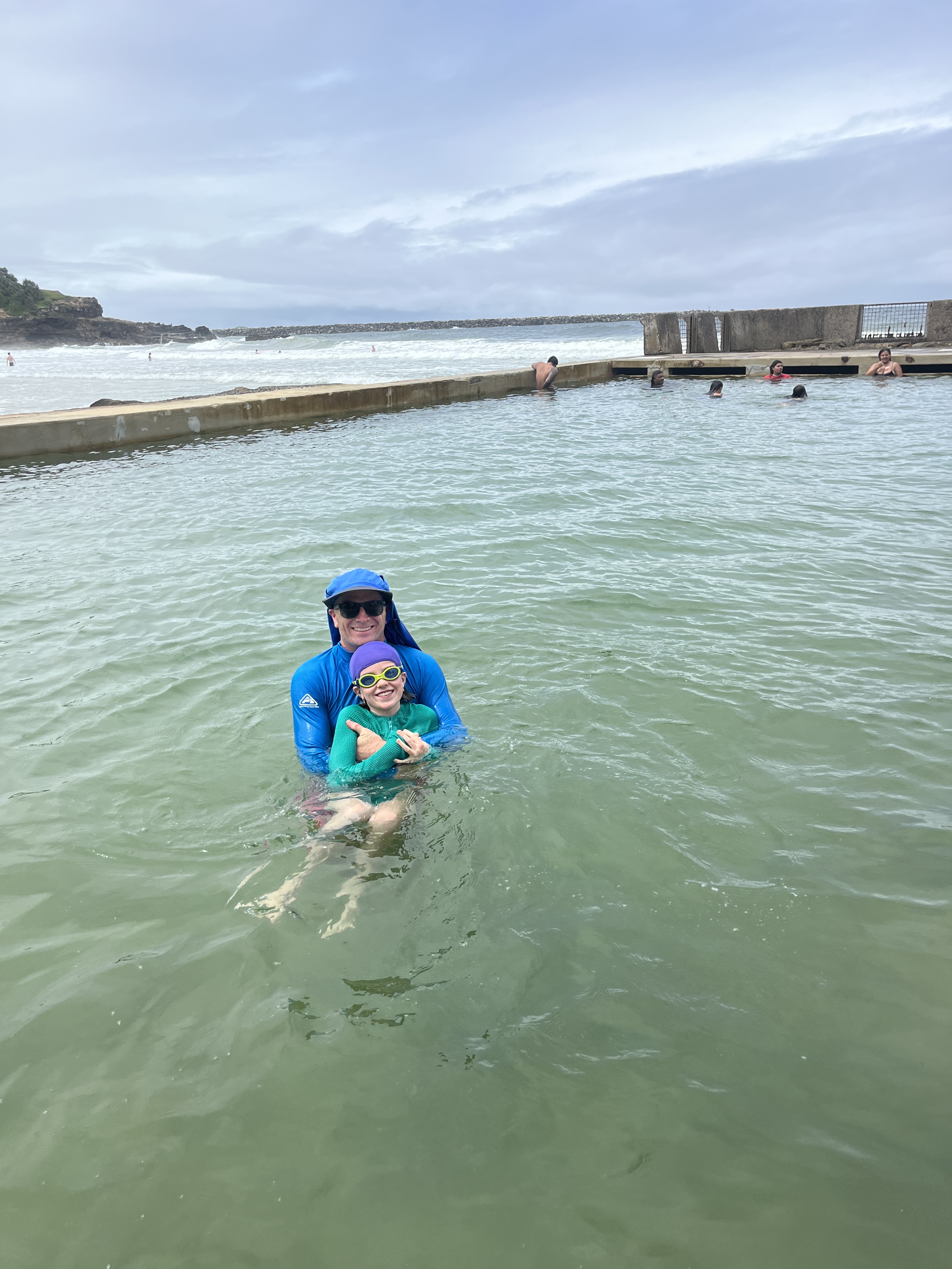 Ocean pool at Yamba