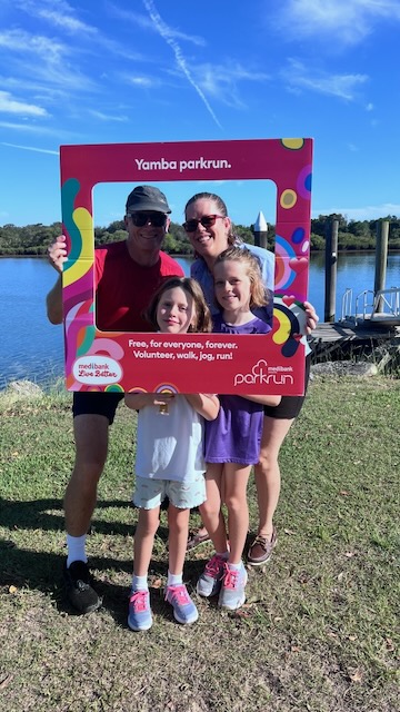 Our first family Parkrun