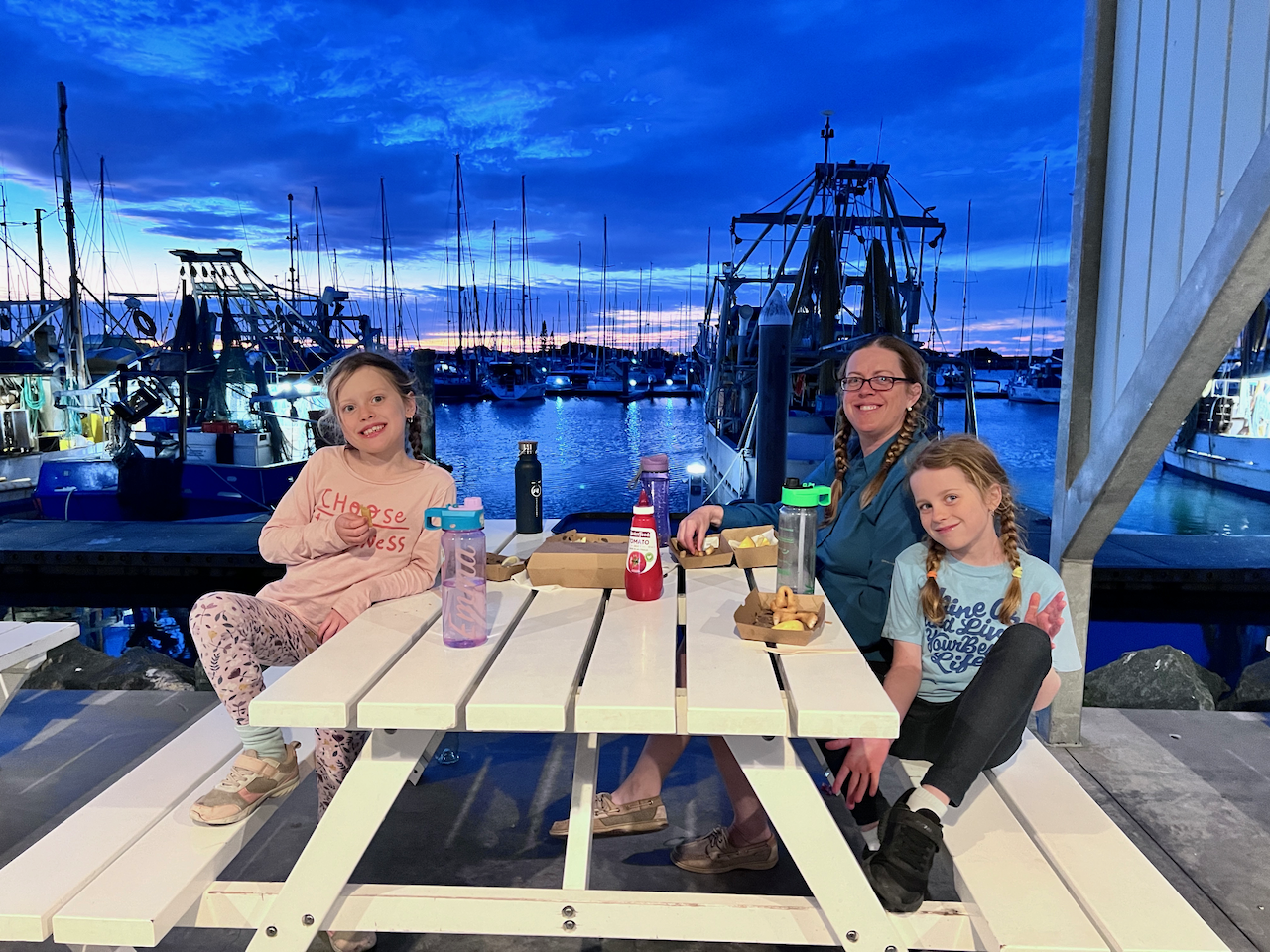 Morgans is always good - especially when you can't catch your own fish!