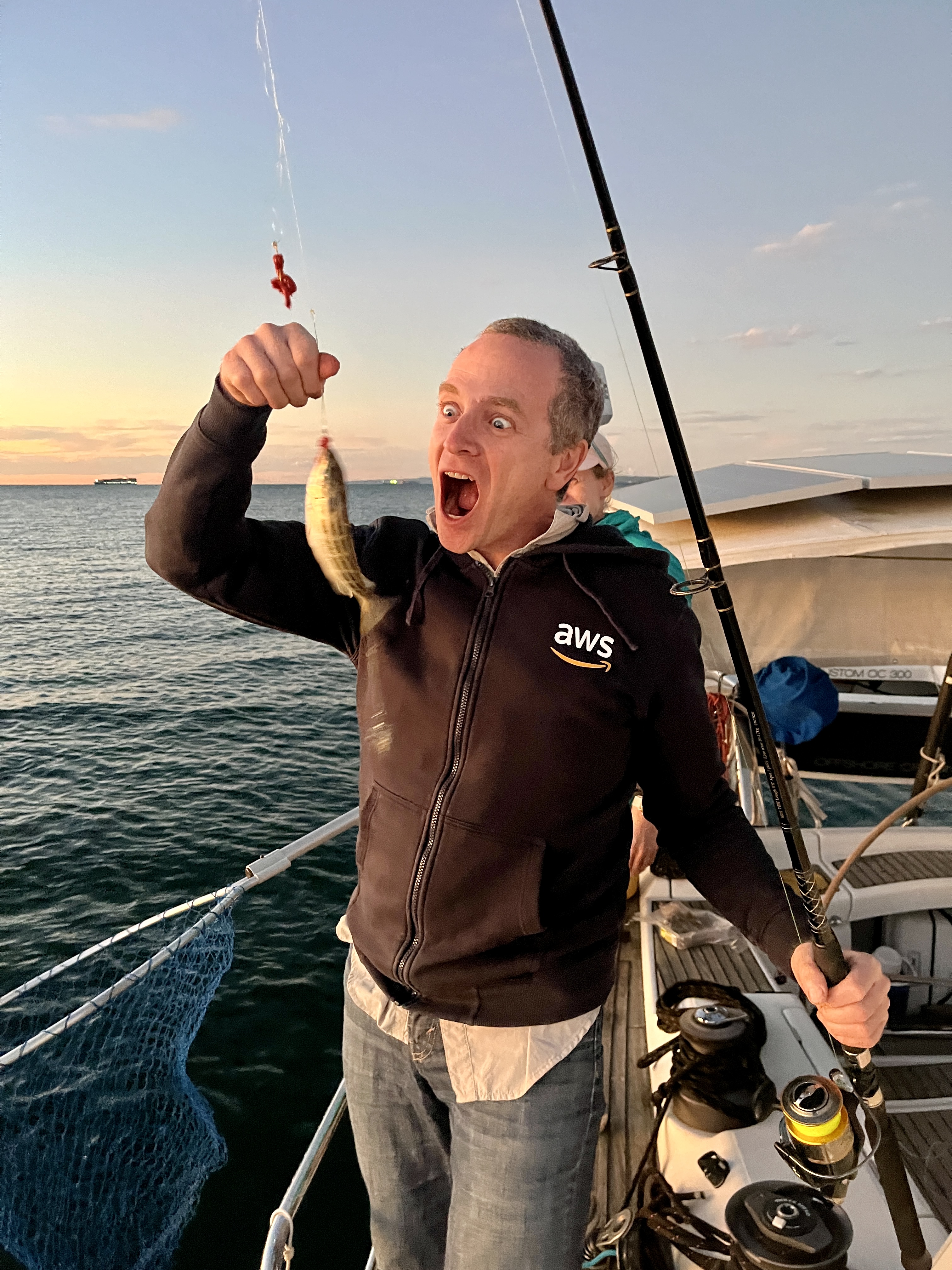 No fish were harmed (too much) in the making of this photo
