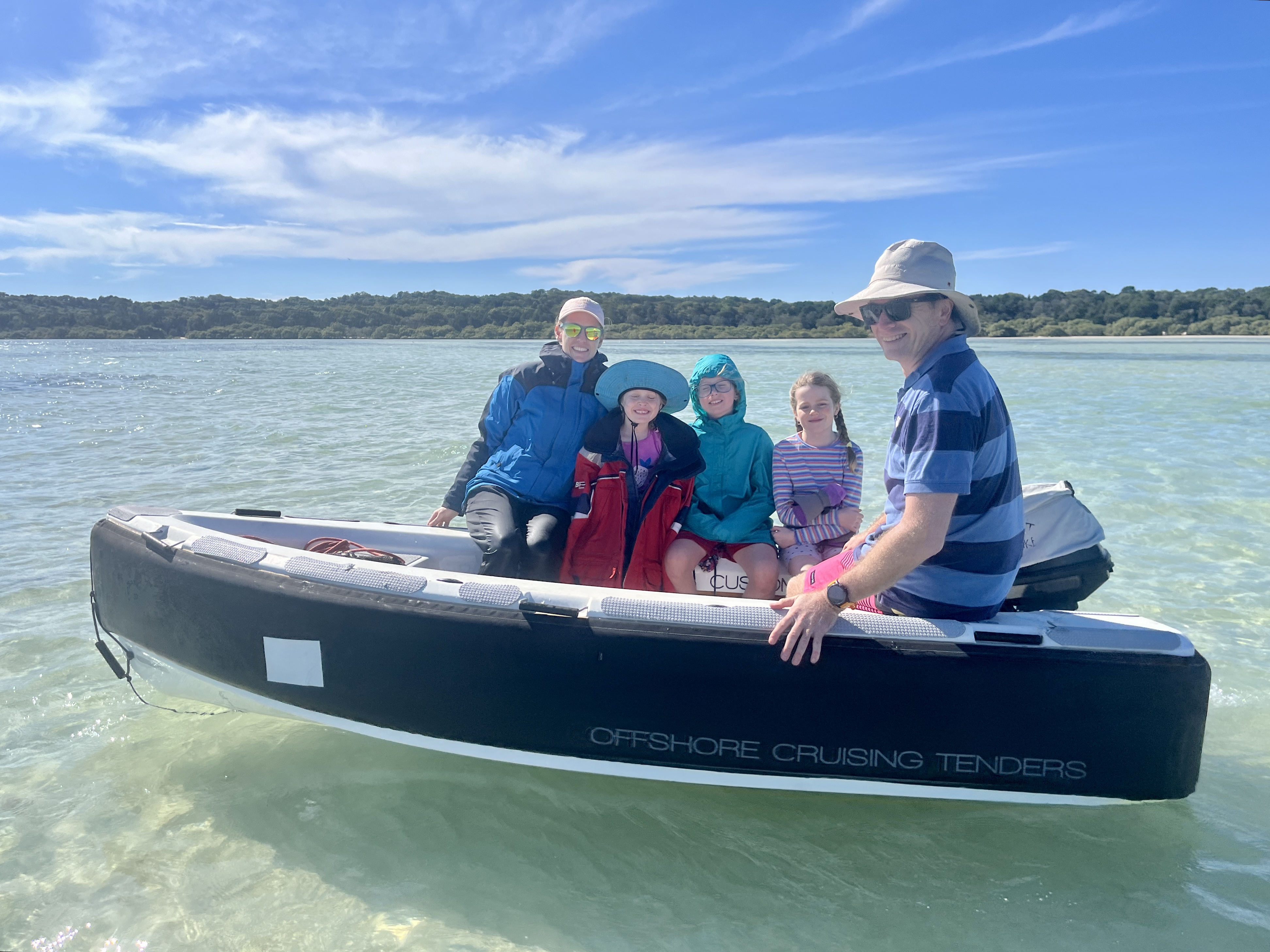 Choppy ride back