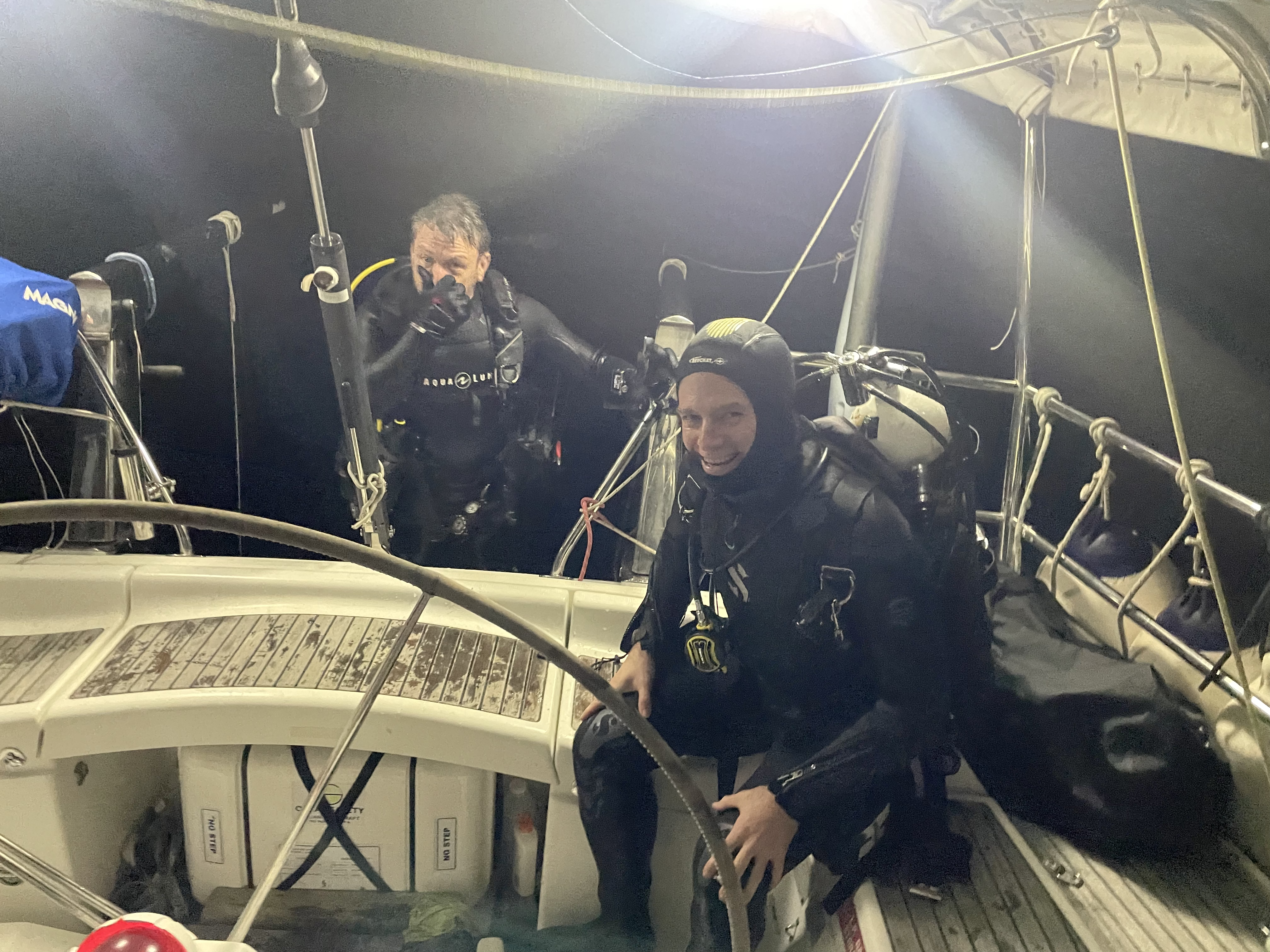 First dive off Lazuli!!