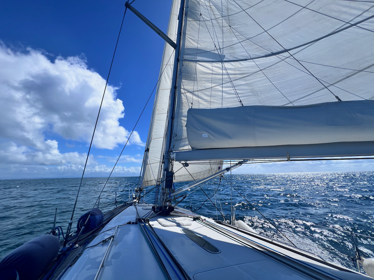 Perfect sailing conditions