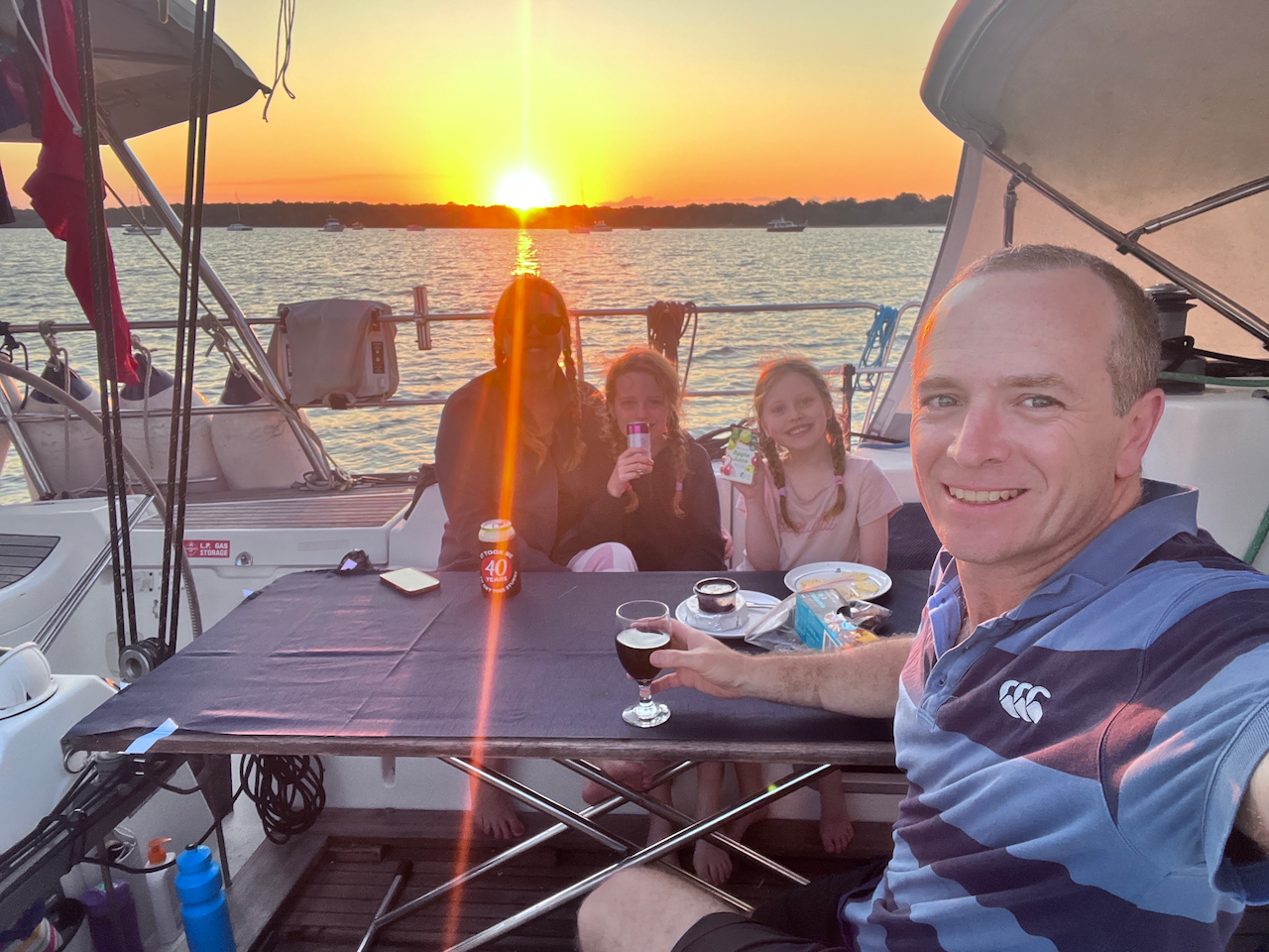 Our first night at Peel - Horseshoe Bay