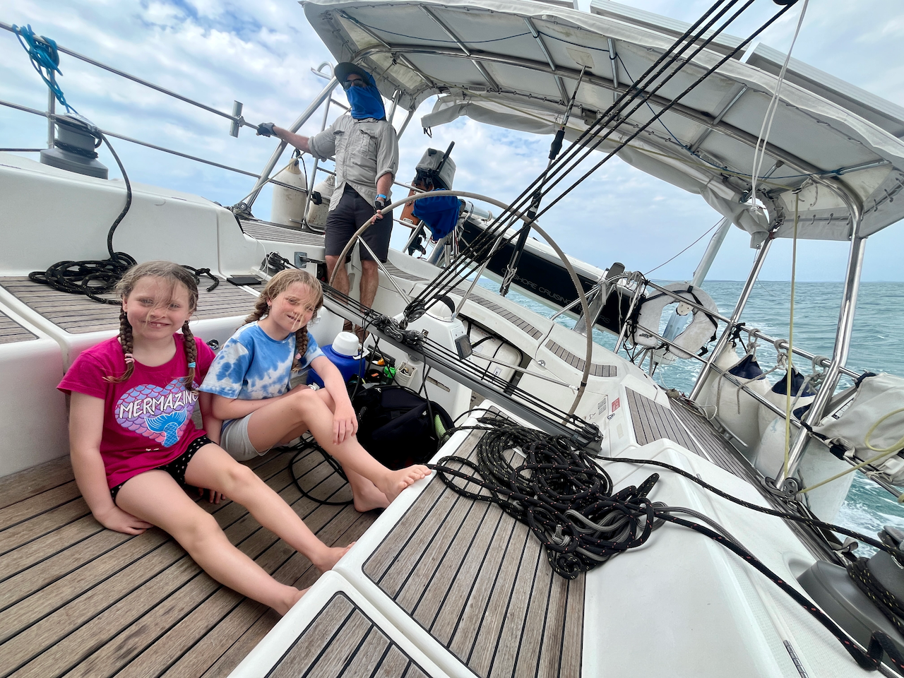 Good sailing across the bay