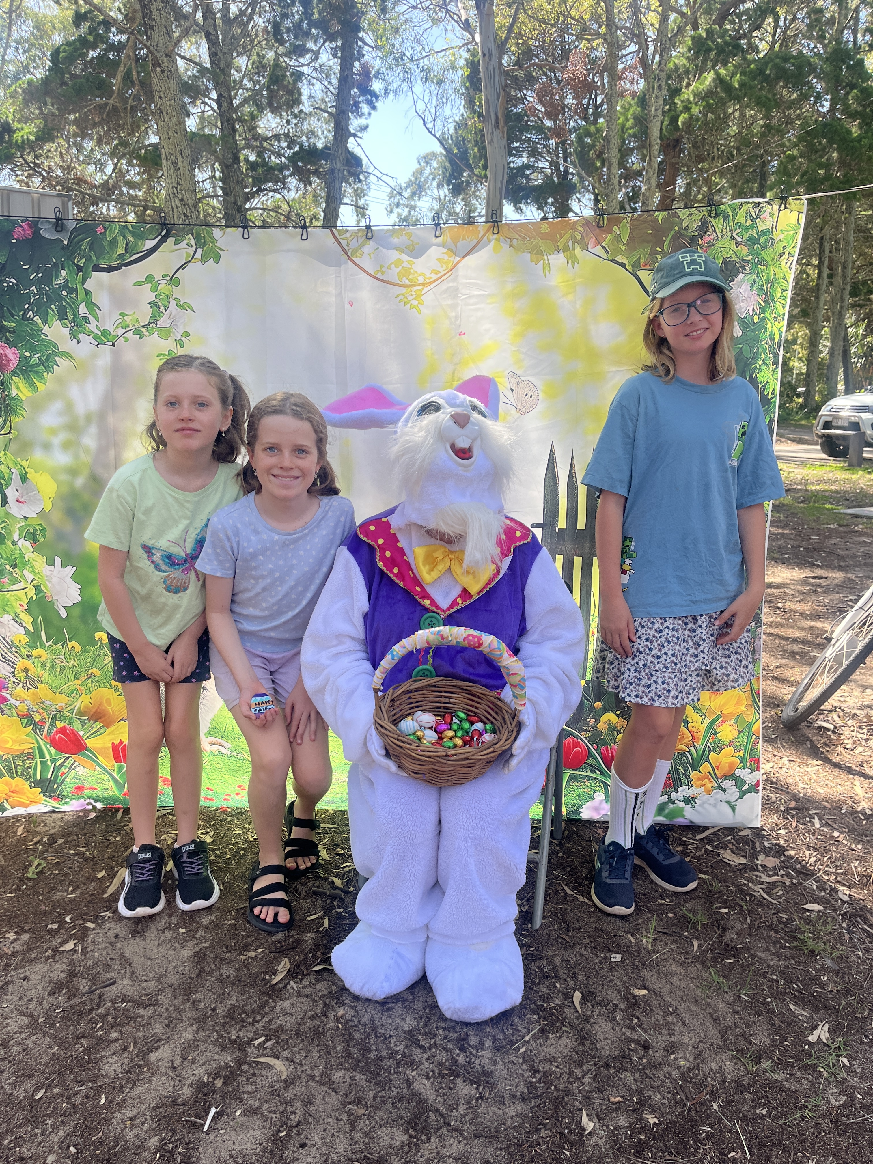 Freaky looking Easter Bunny