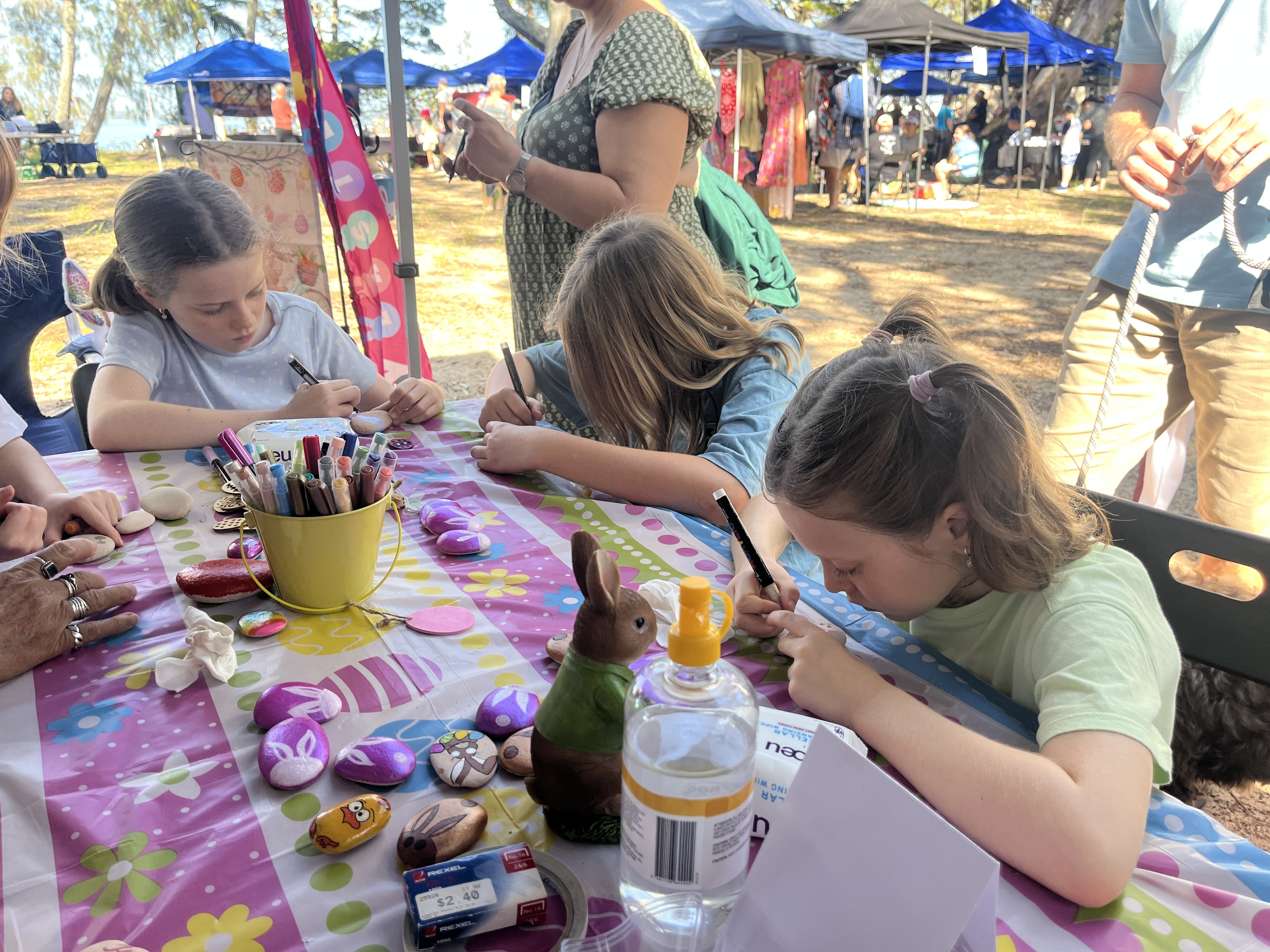 Easter Rock painting