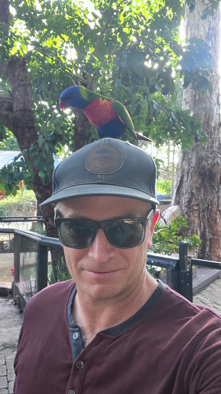 Gotta get the 'bird on the hat' photo