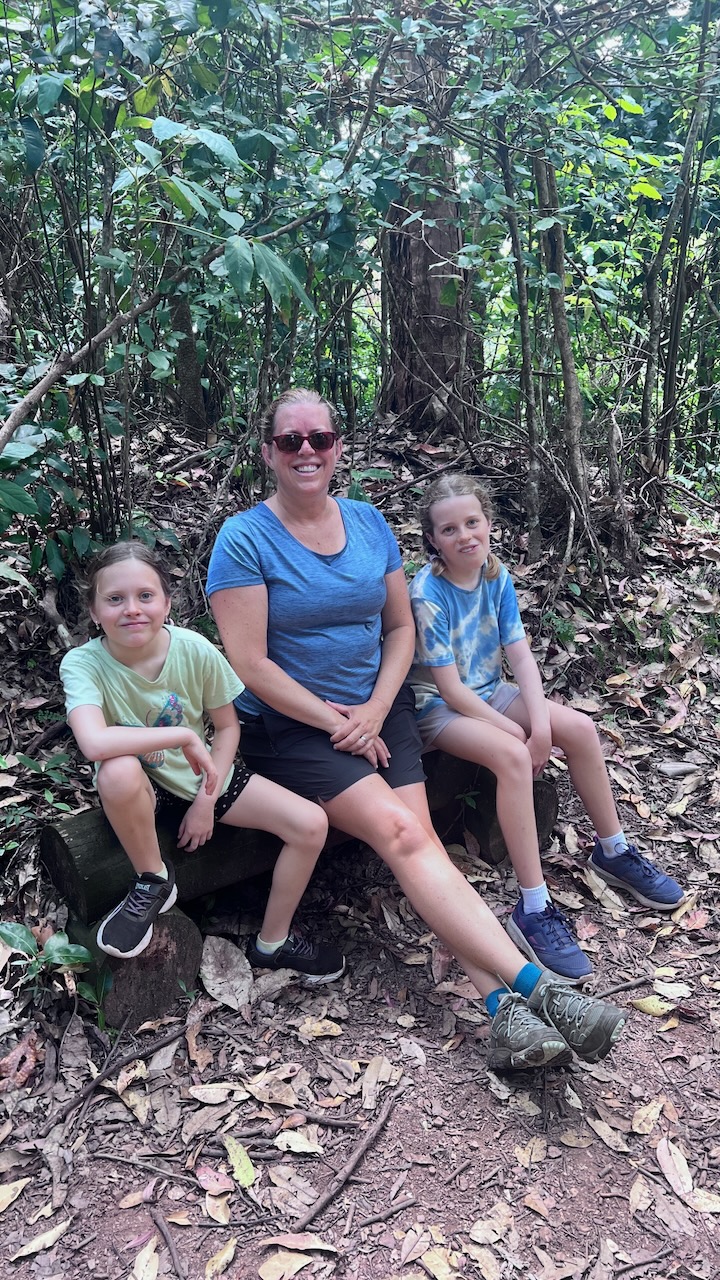 Nice walk through the forest