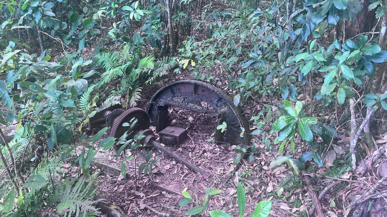 Remains from the radar station