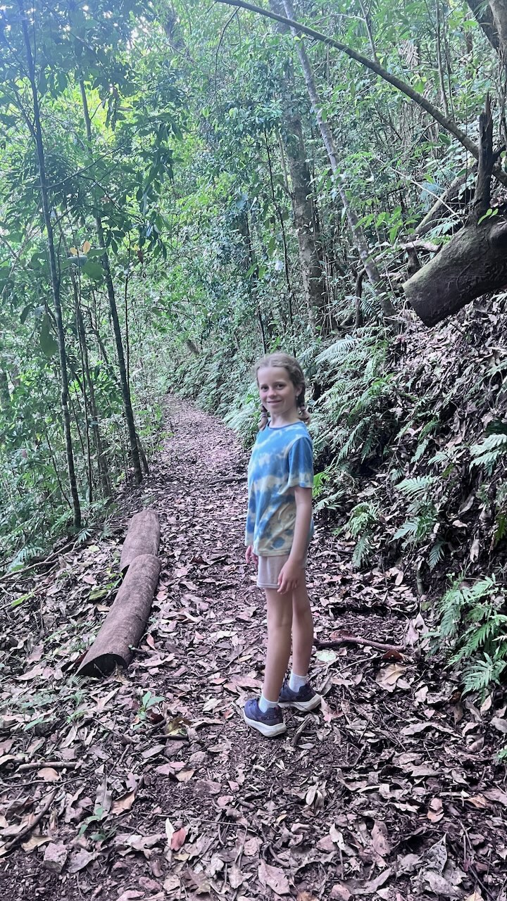 Kristina and I powered on ahead