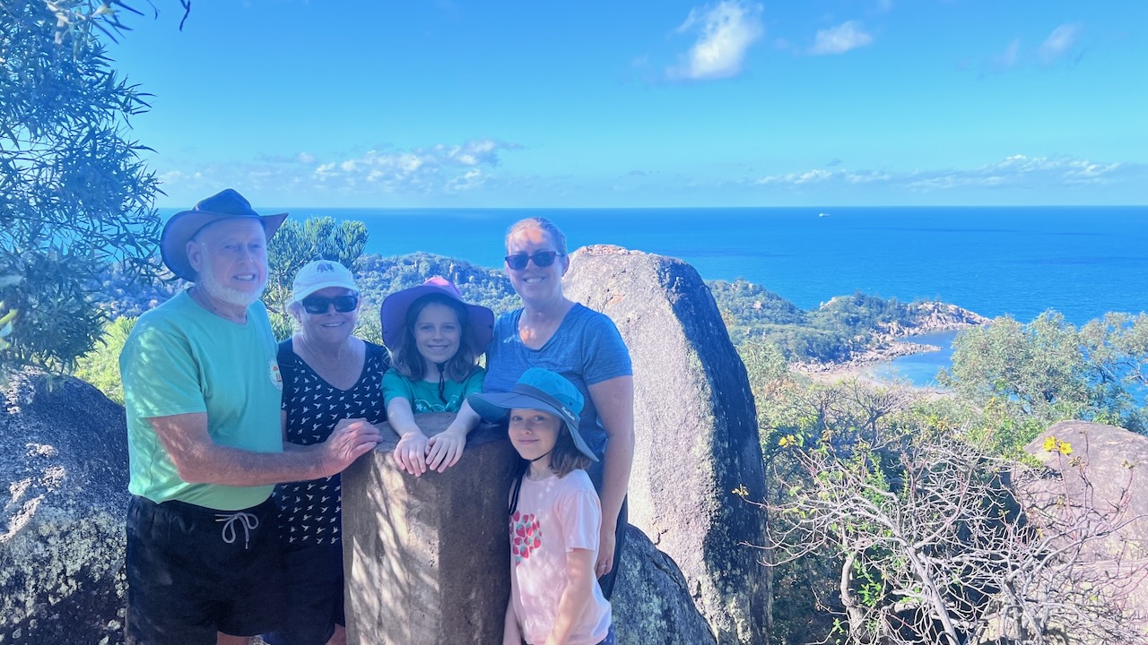 Great walk and view along the various headlands