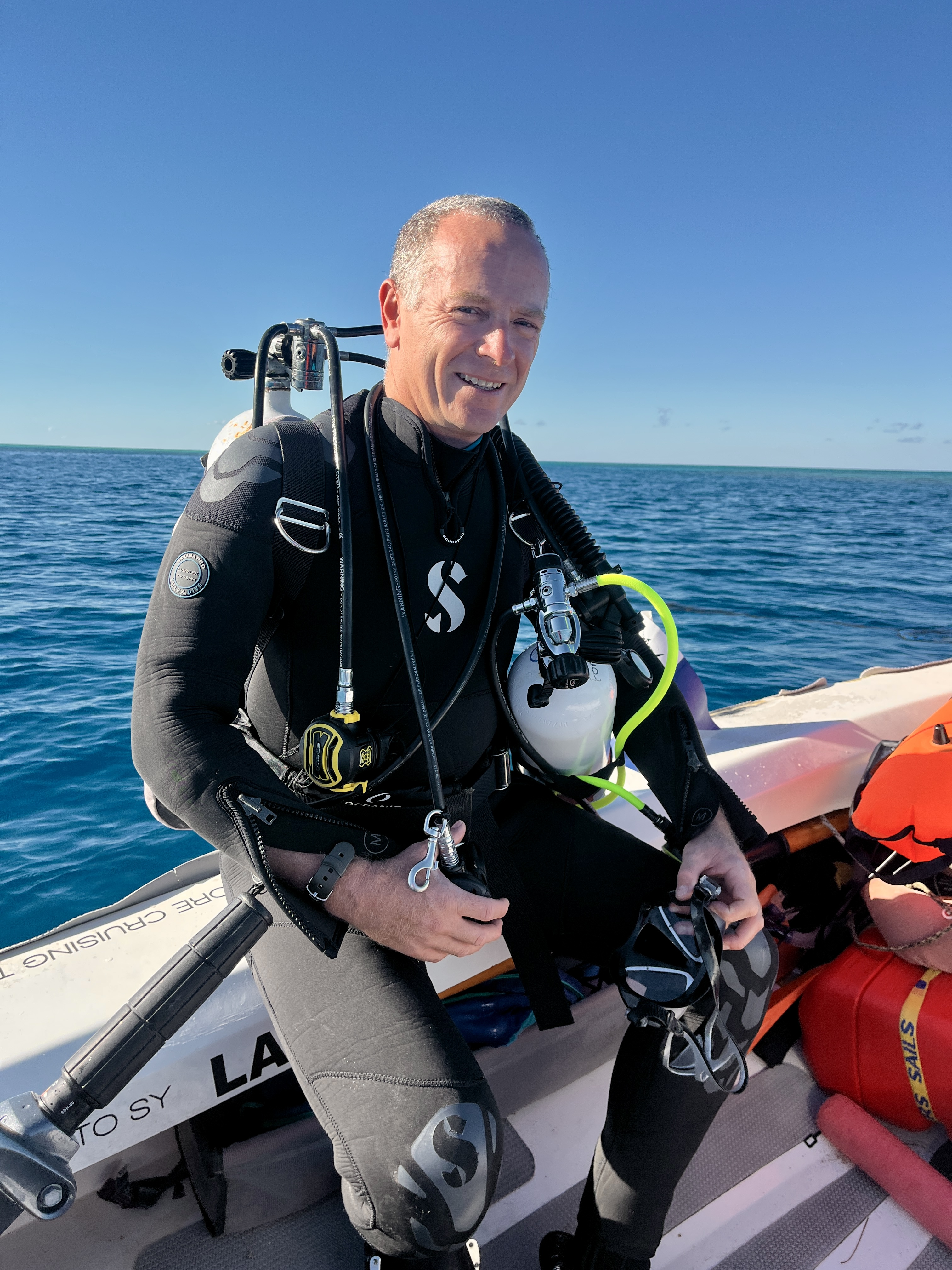 Off my my dive