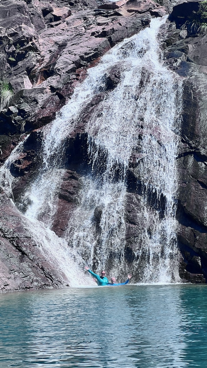 We could have spent ages at the falls, it was stunning