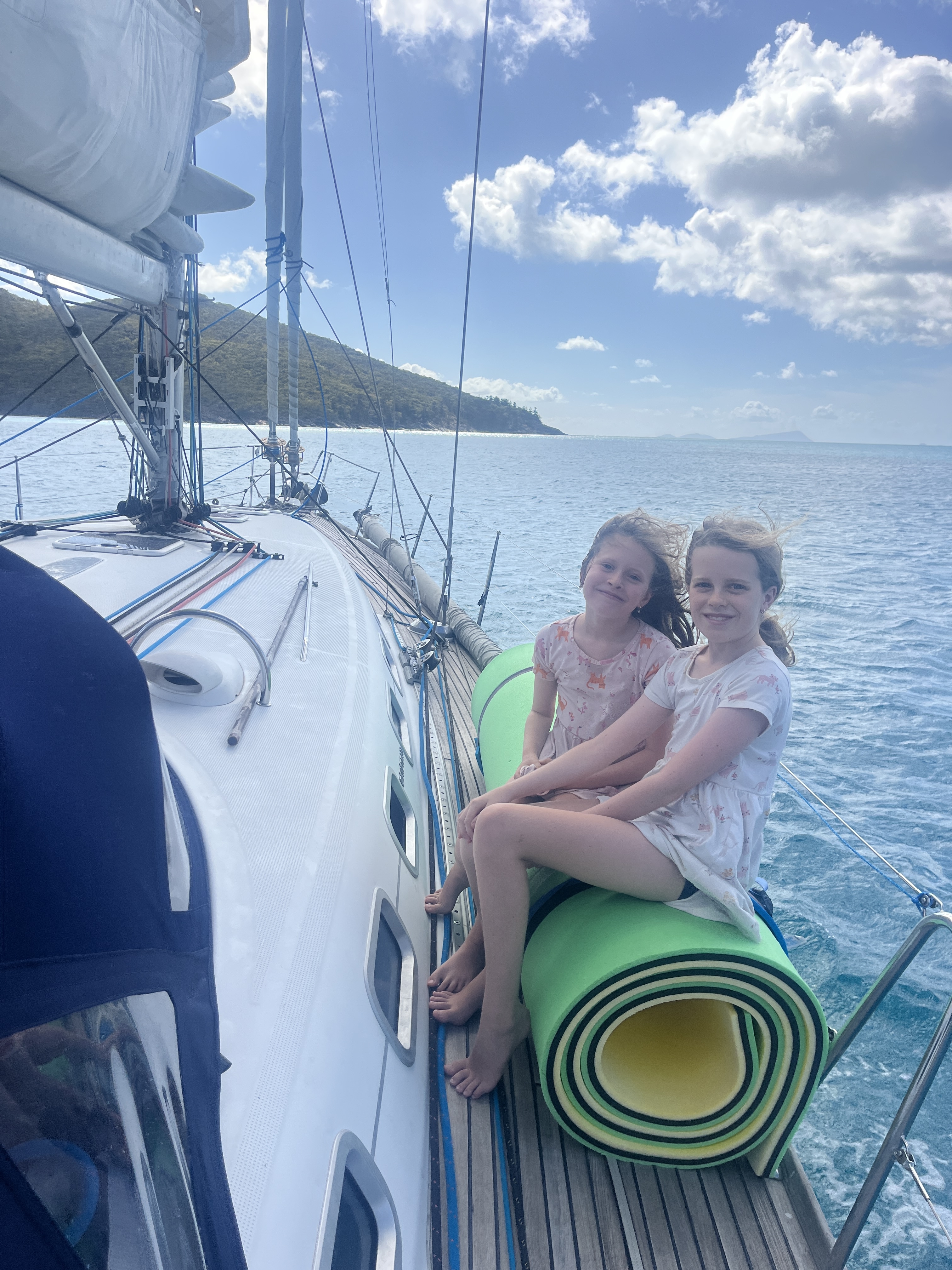 Waiting up top while we decided where to stop