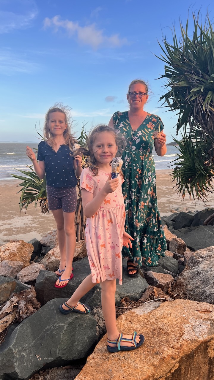 Not too cold for ice cream