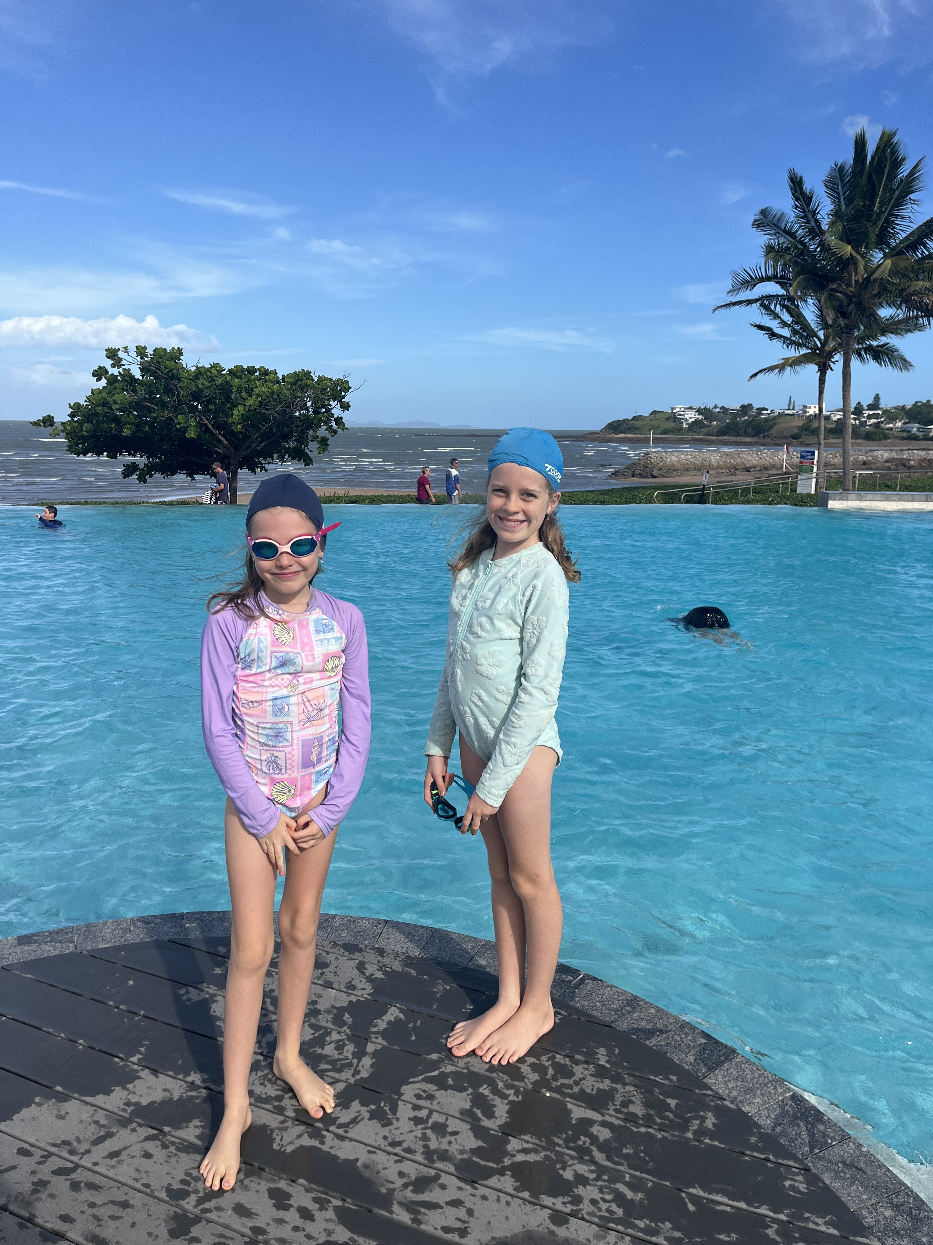 Lovely lagoon, pitty about the weather