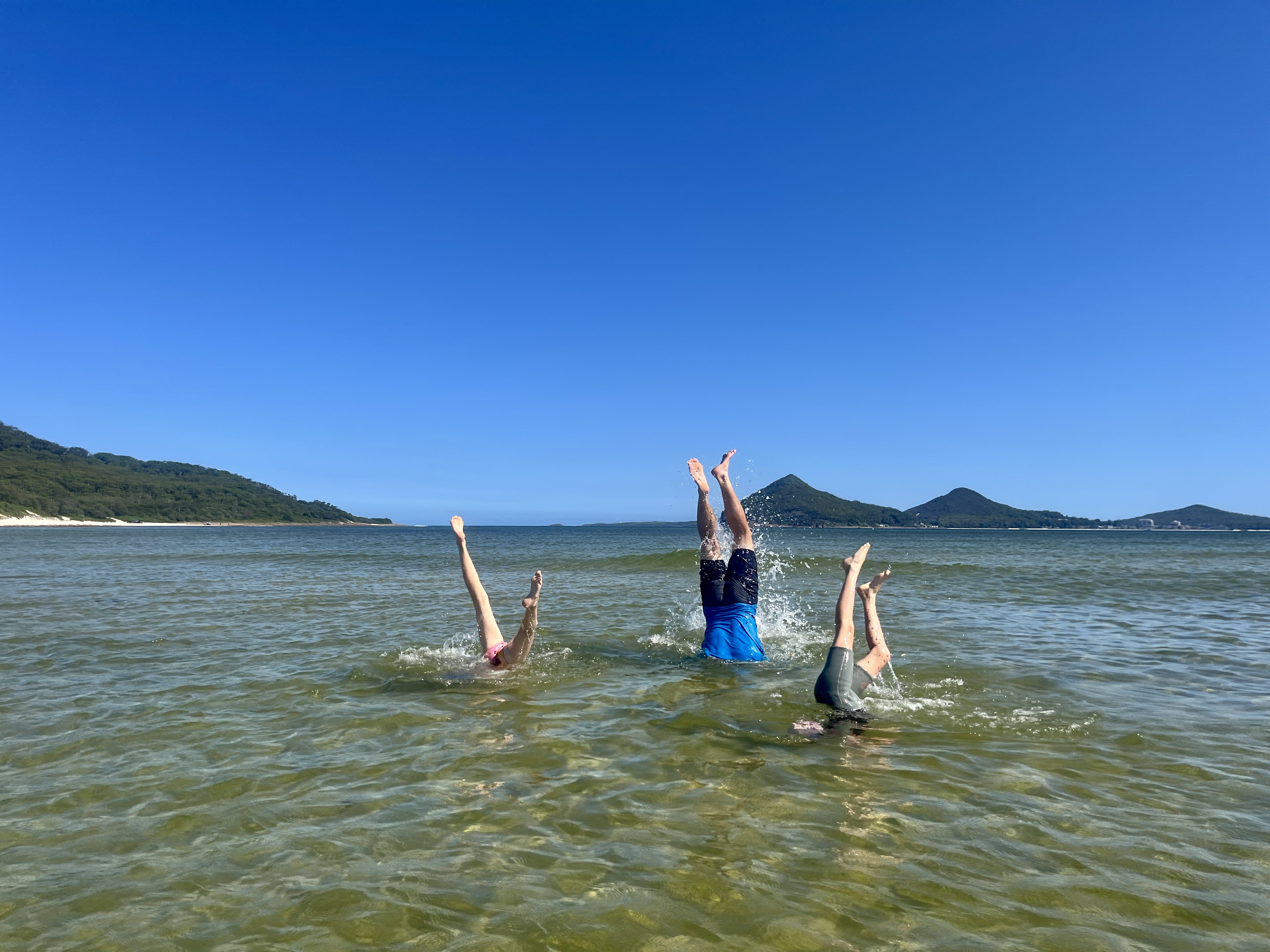Synchronised Handstands
