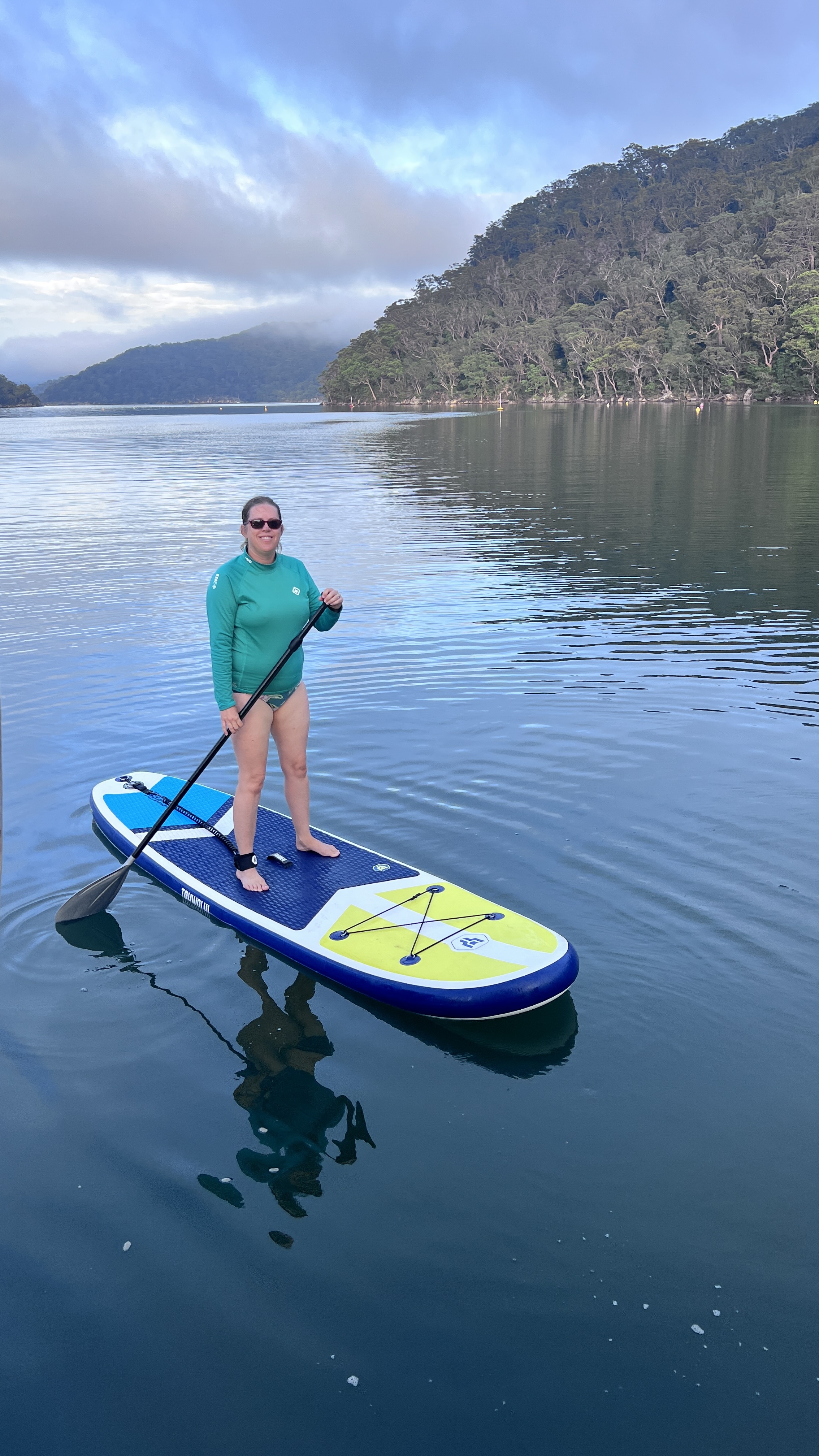 Kristie off for a SUP