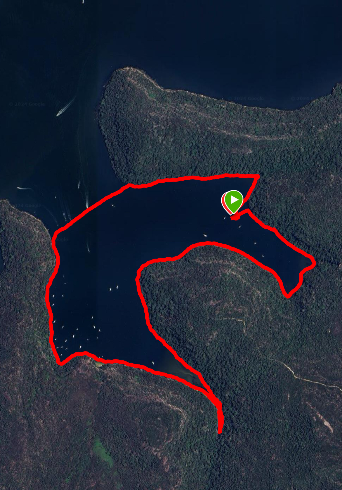 I enjoyed the SUP around both bays.