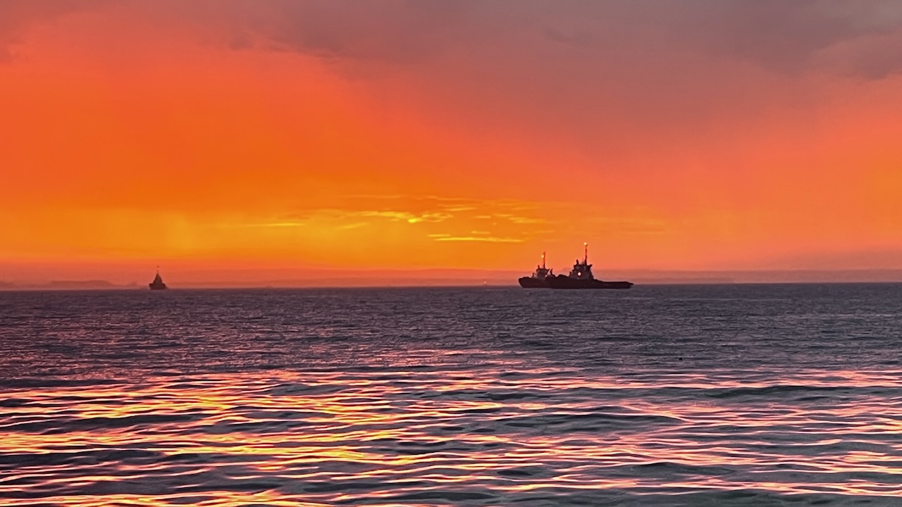 Sunset over Botany Bay
