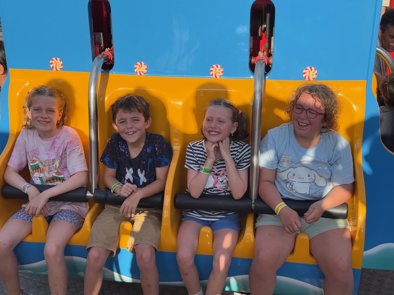 Many fun rides