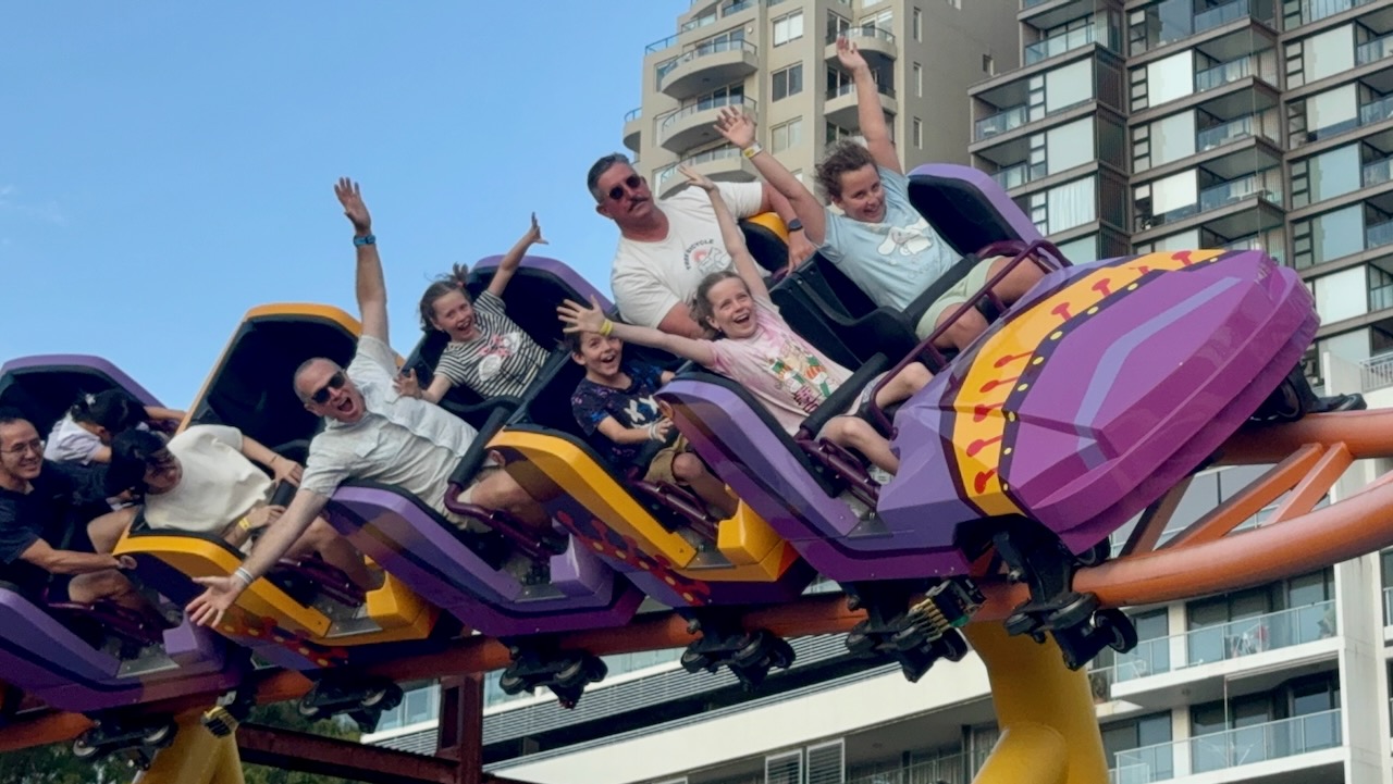 More fun rides, some trying not to show it ;)