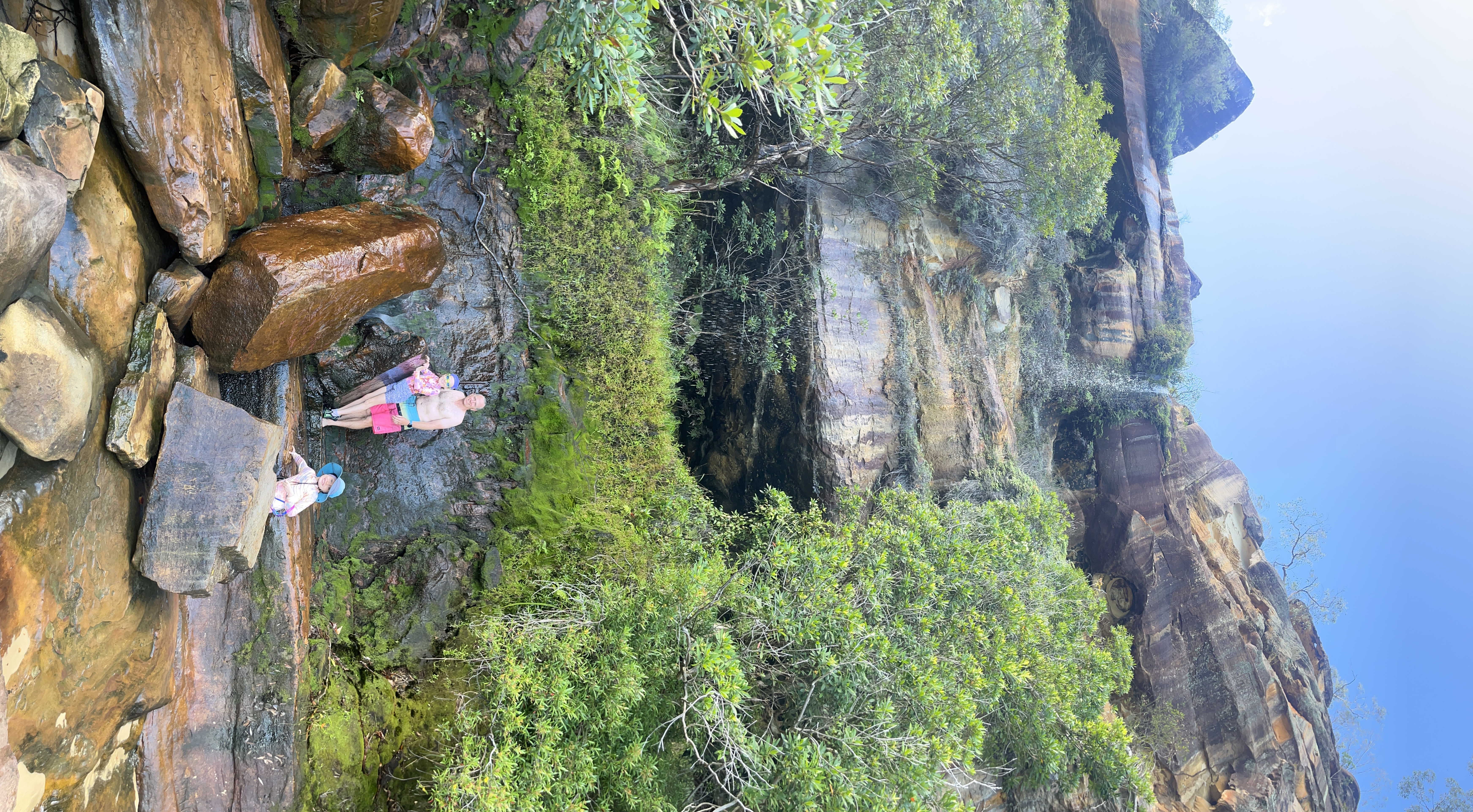 Waterfall at Refuge Beach