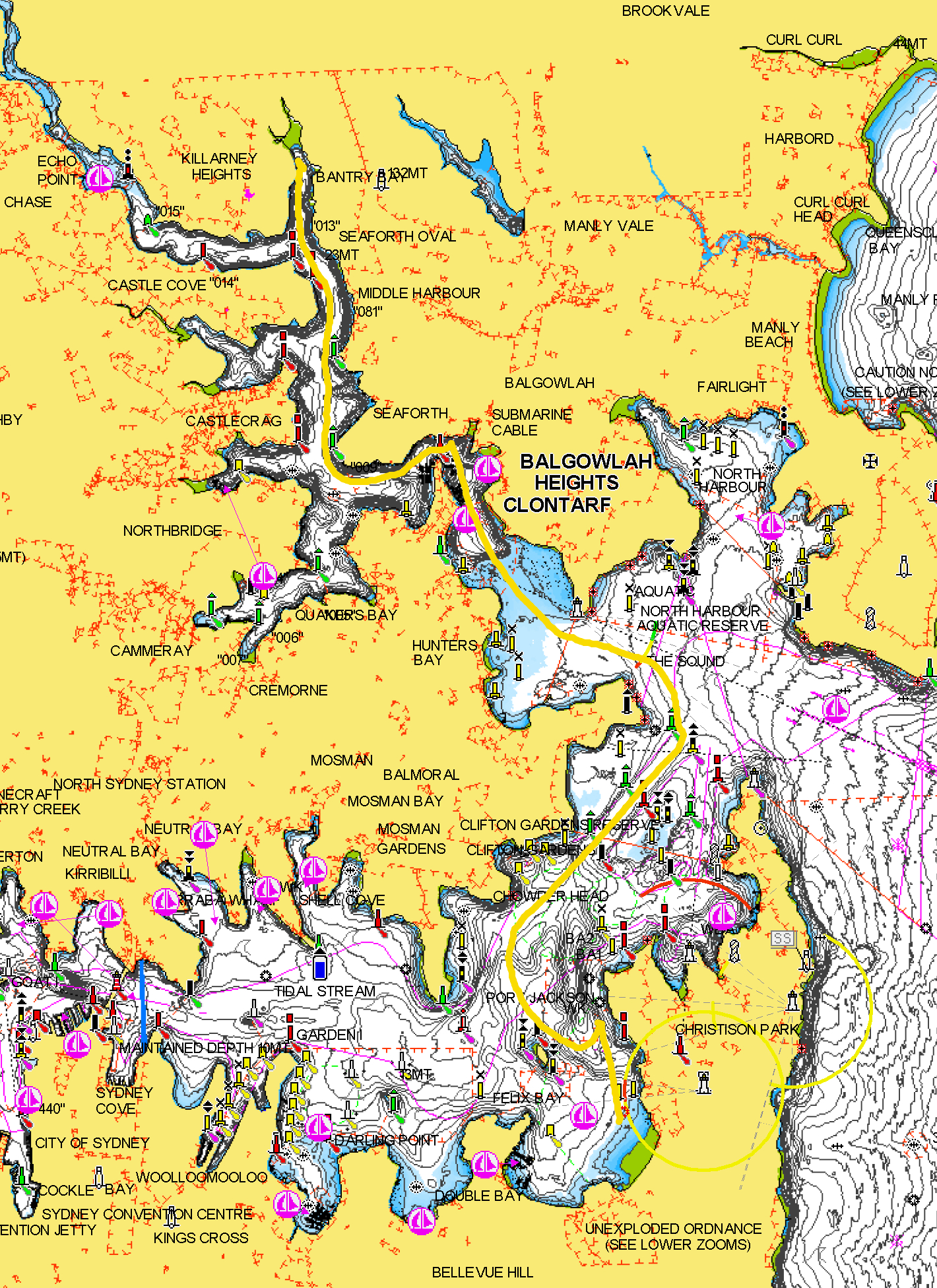 From Rose Bay up to Bantry Bay