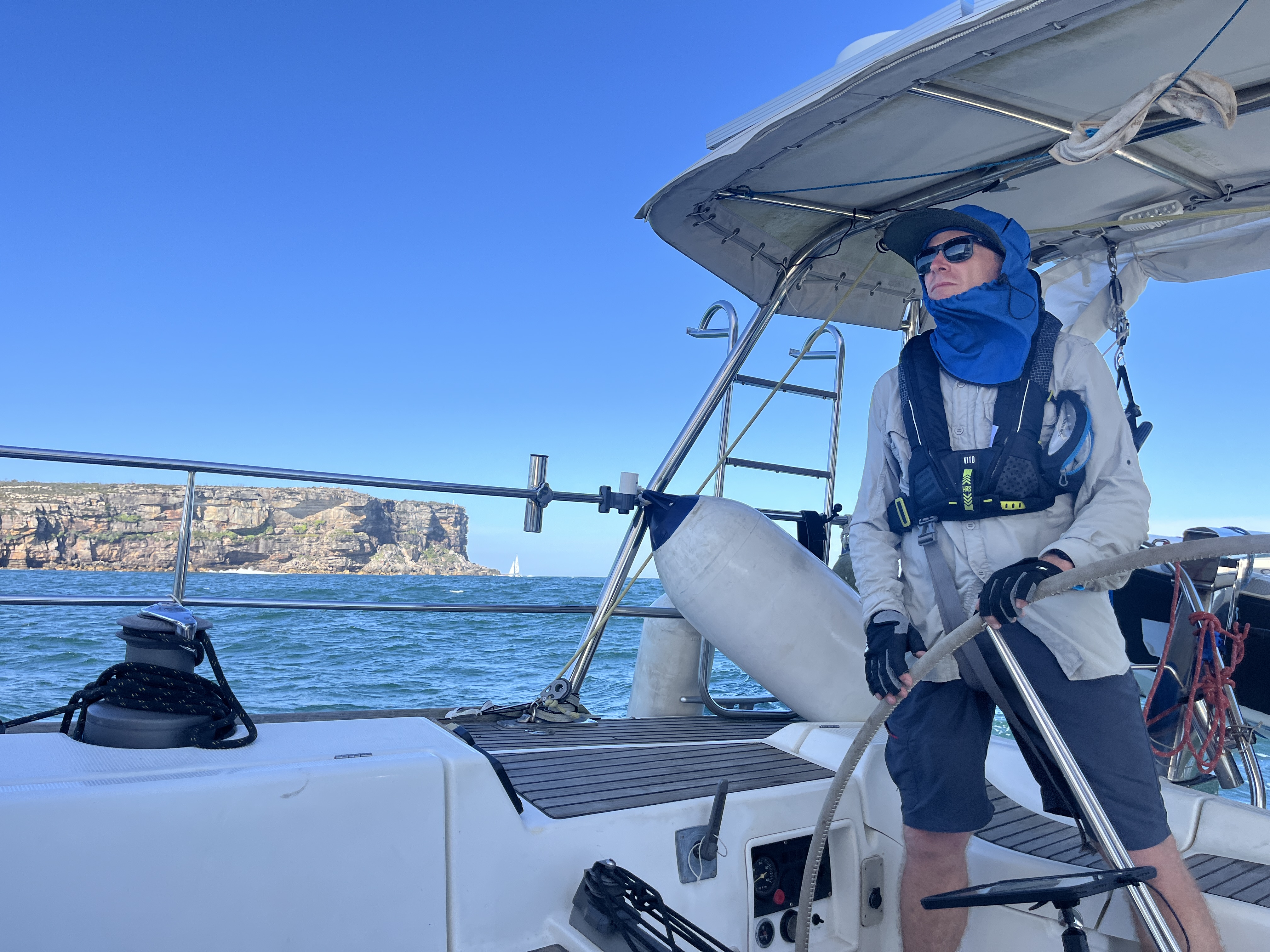Sailing into the Heads