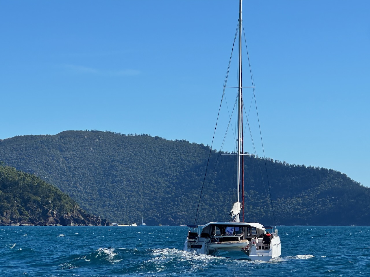 Following the cat in - they had manual steering by this time
