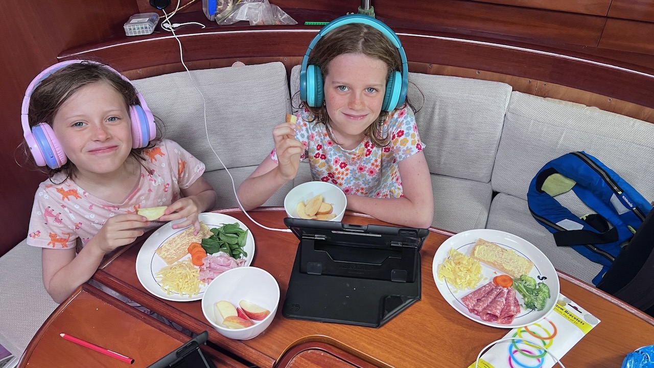 The girls were also spoilt with their lunch catering ;)