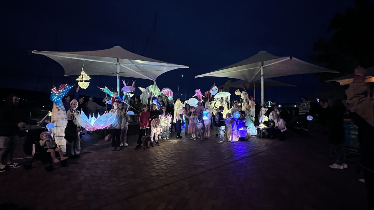All the lanterns in the parade