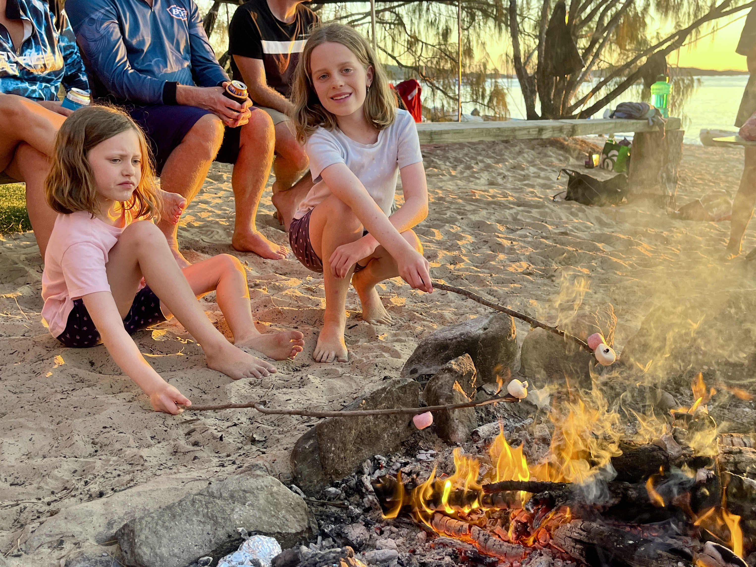 Marshmallows must be done if there is a fire