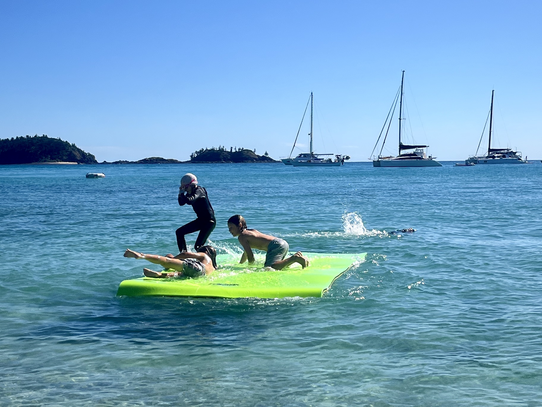 More fun in the water