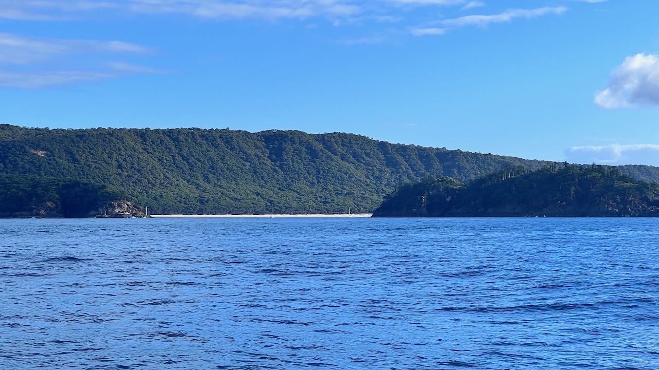 The southern / shallow section of Pearl Bay