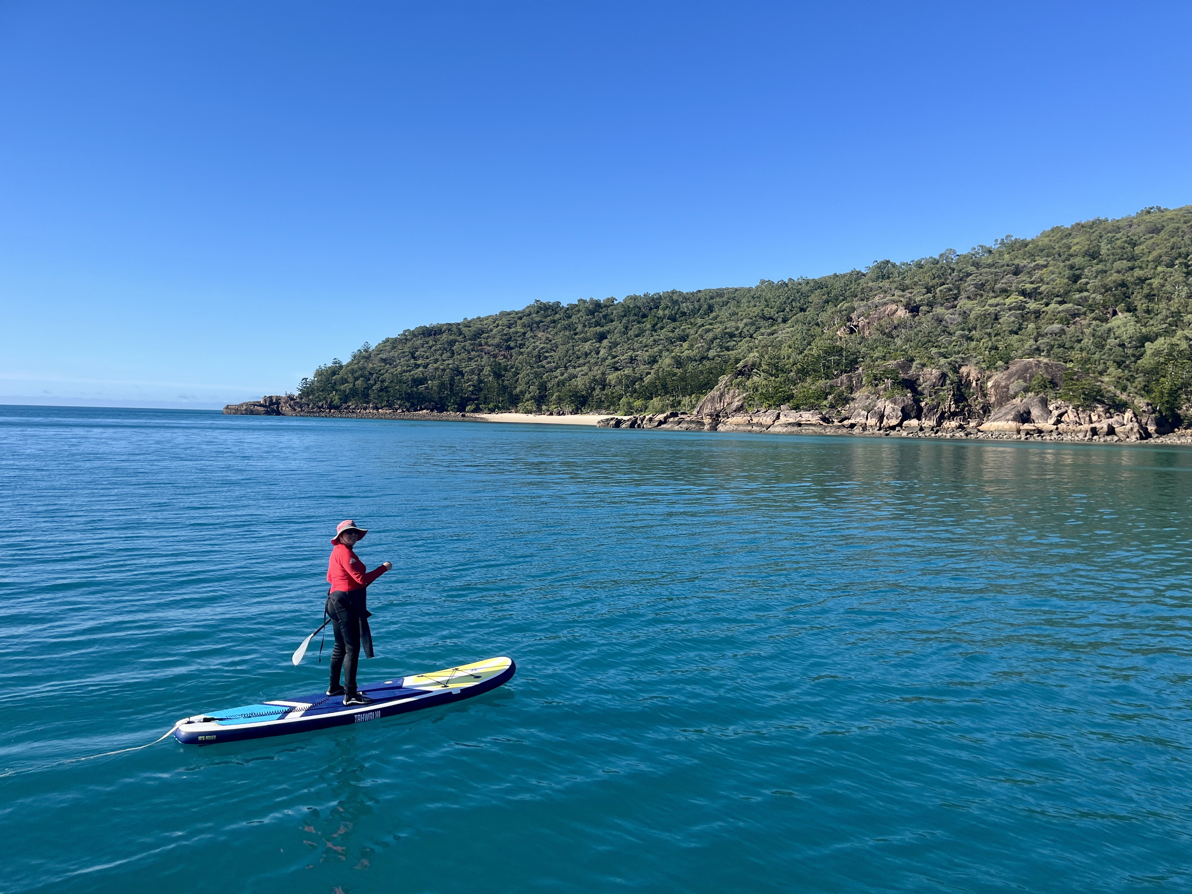 Kristie off for a SUP