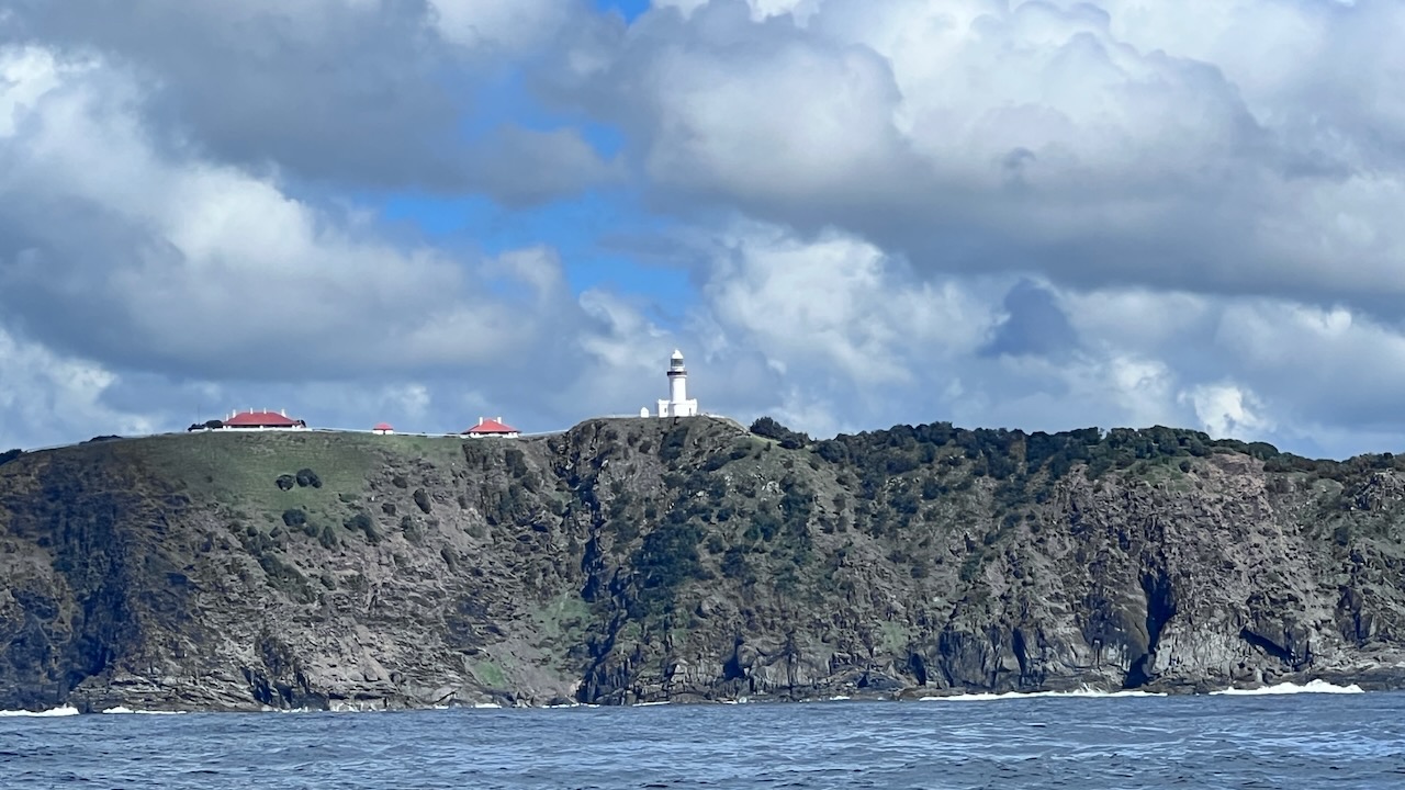 Passing Cape Byron