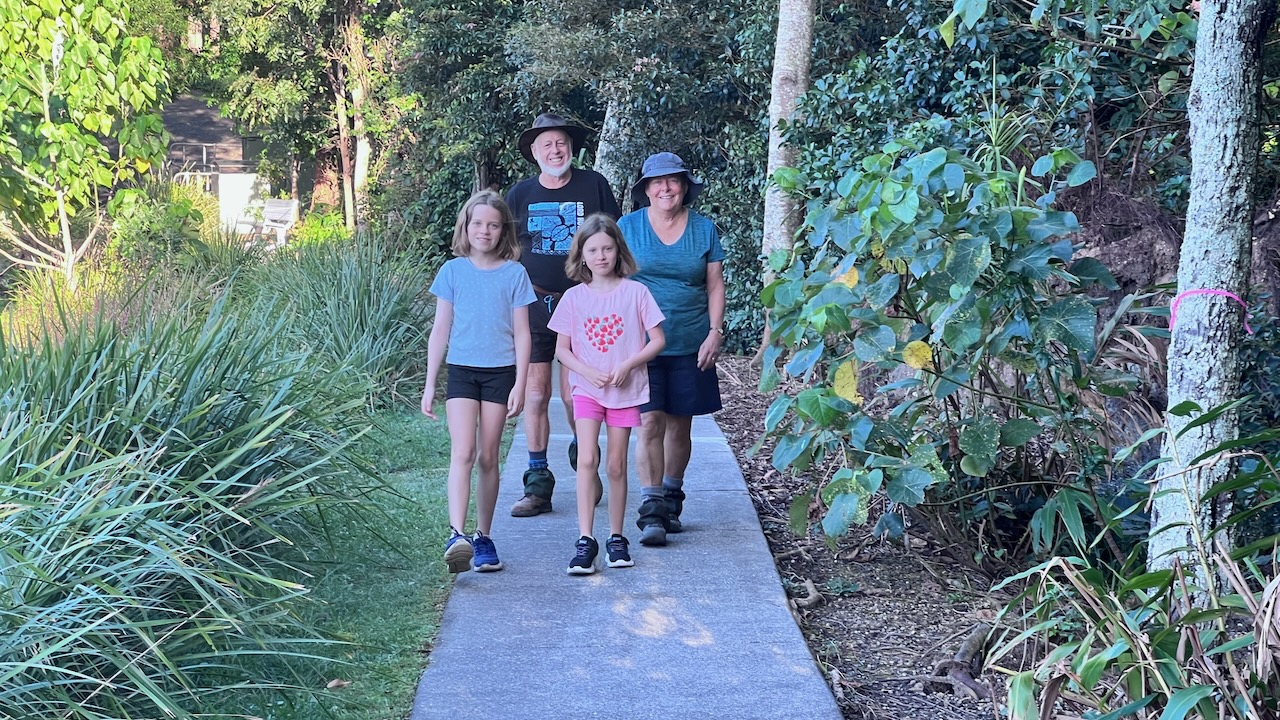 Another walk (5km) through the forest