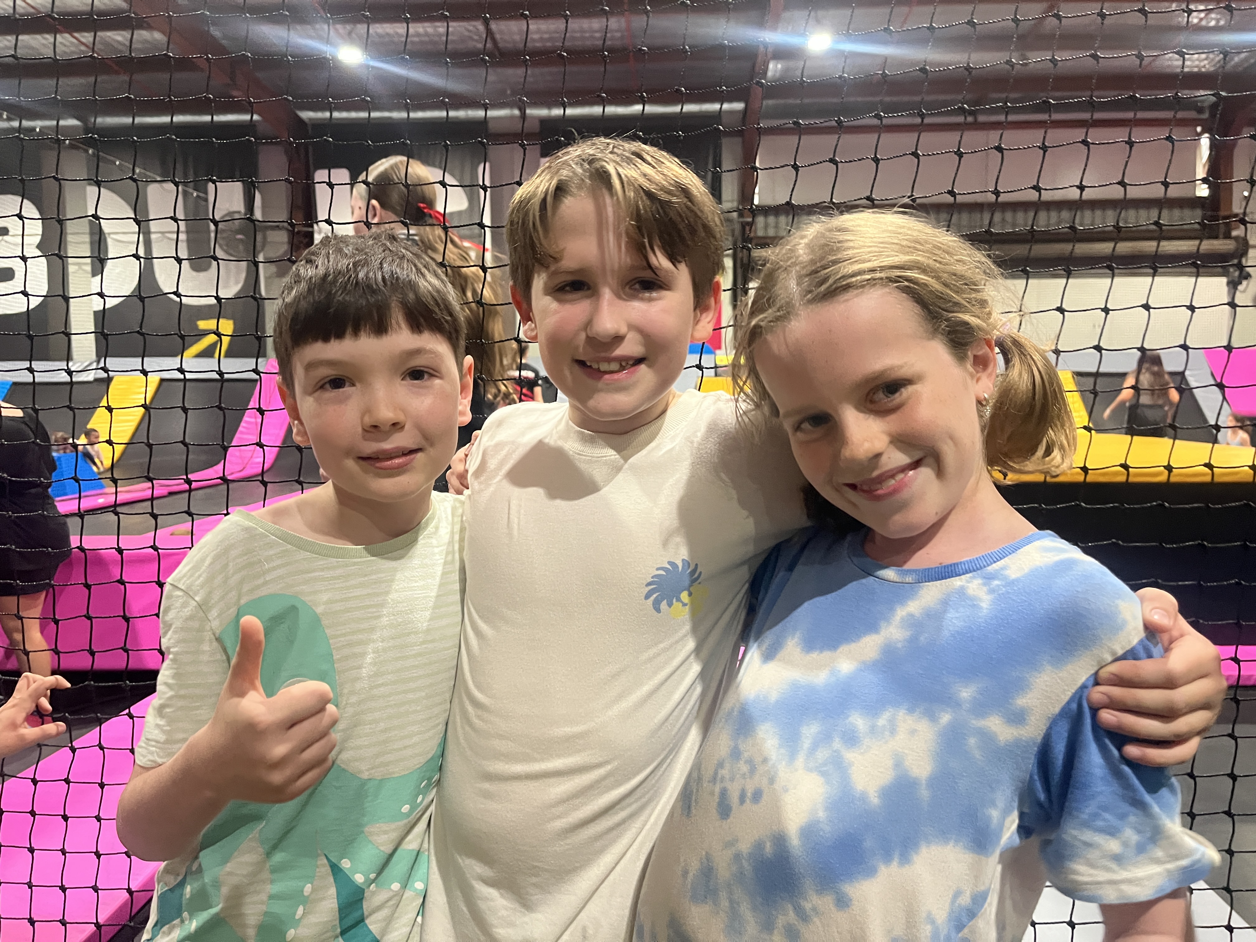 Caught up with some of Kristina's school friends at Bounce