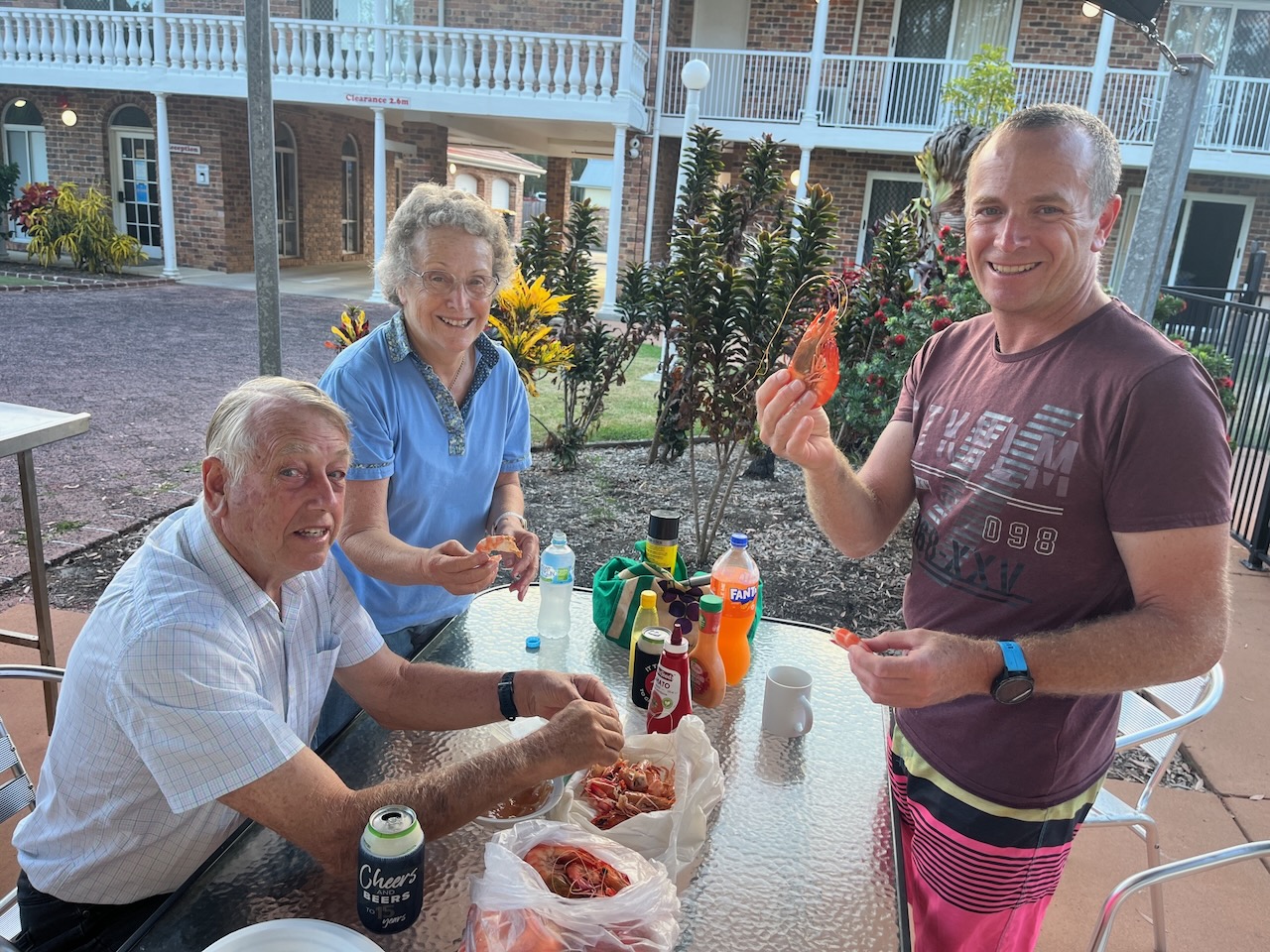 Tasty prawns!