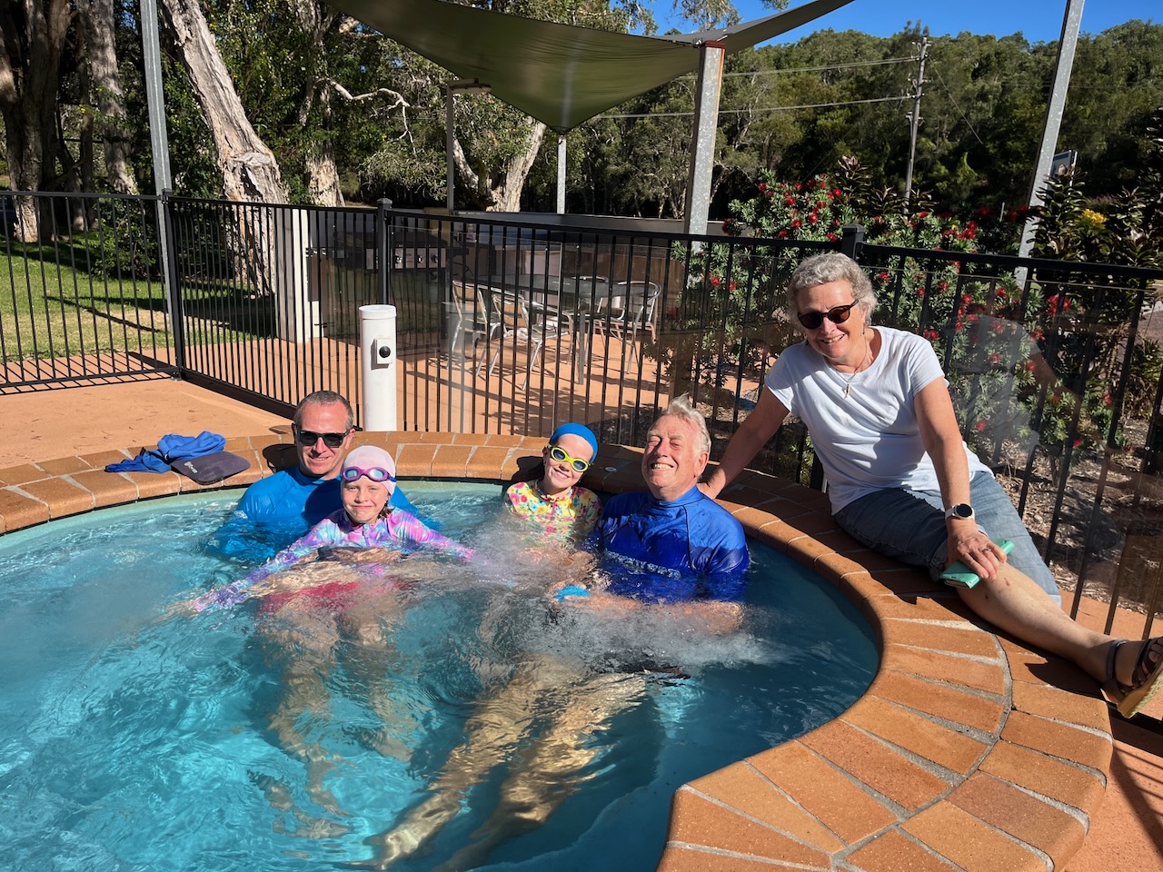 We all enjoyed the spa and pool