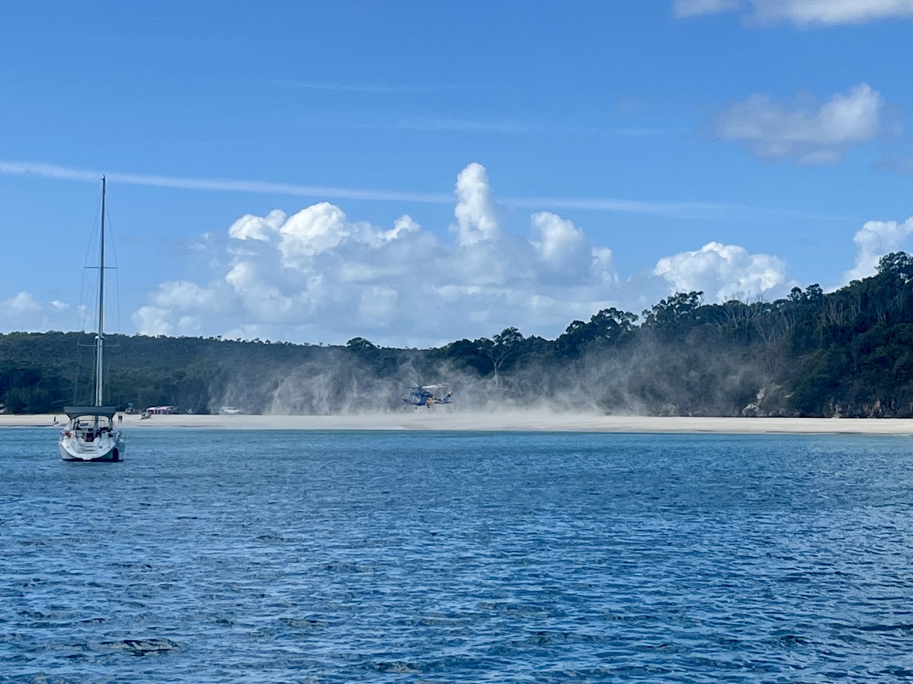 Helicopter landing