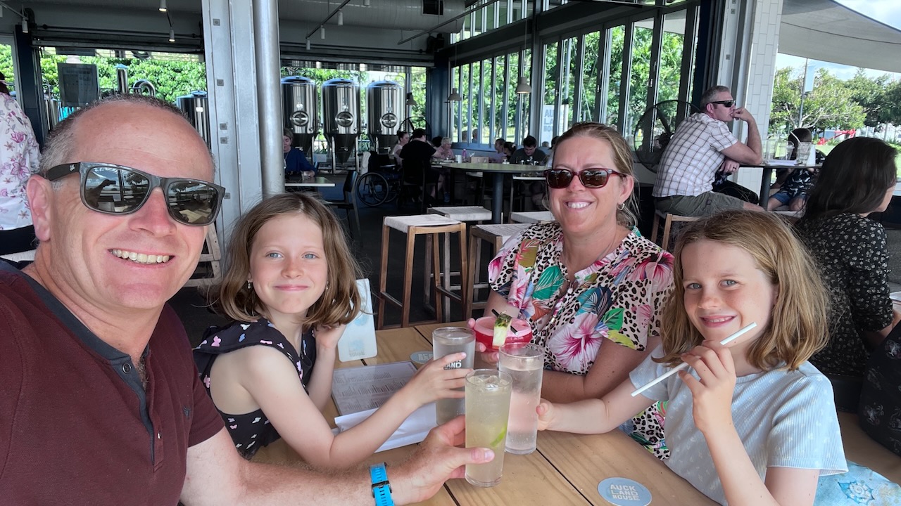 Lunch out at Auckland House