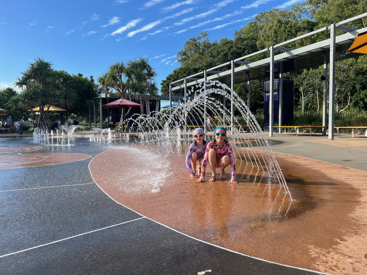 Lots of fun at the water park
