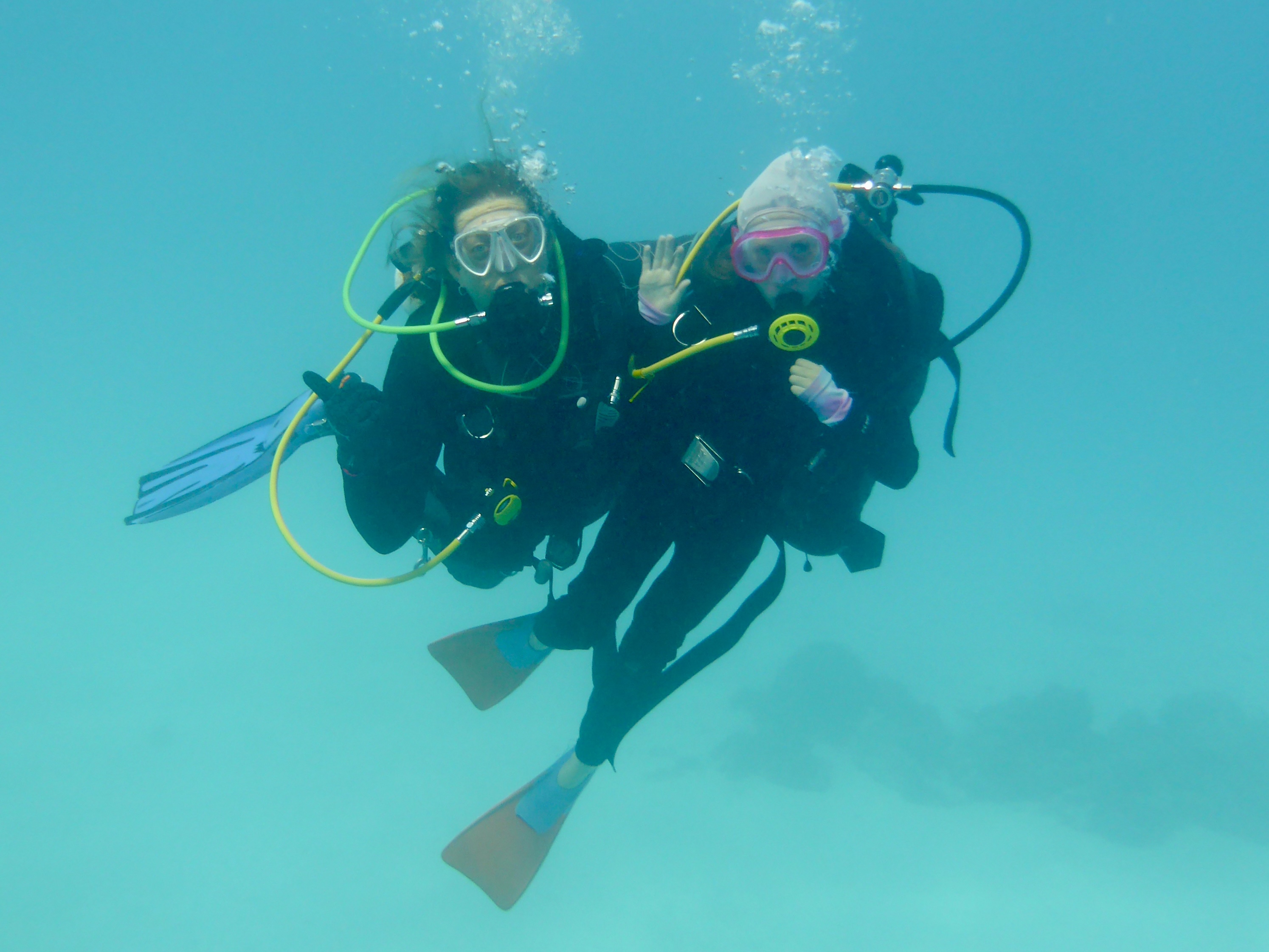 Emma loved her dive as well